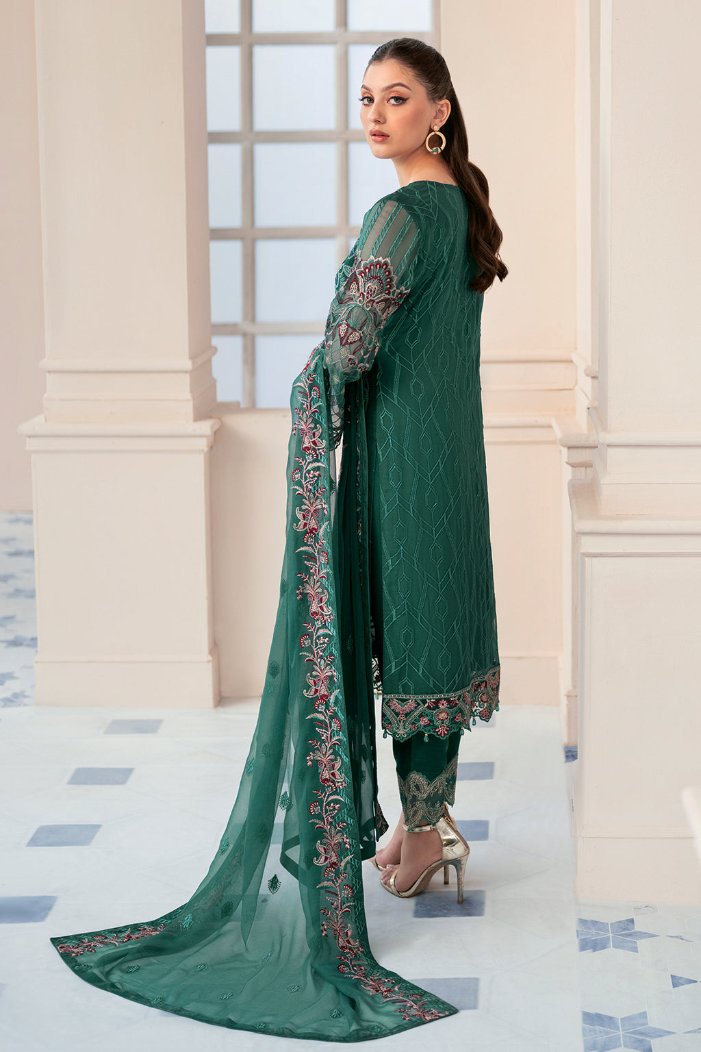 Ramsha | Rangoon Chiffon Collection 24 | D-908 - Official Ramsha stockist in UK - Sakeena London