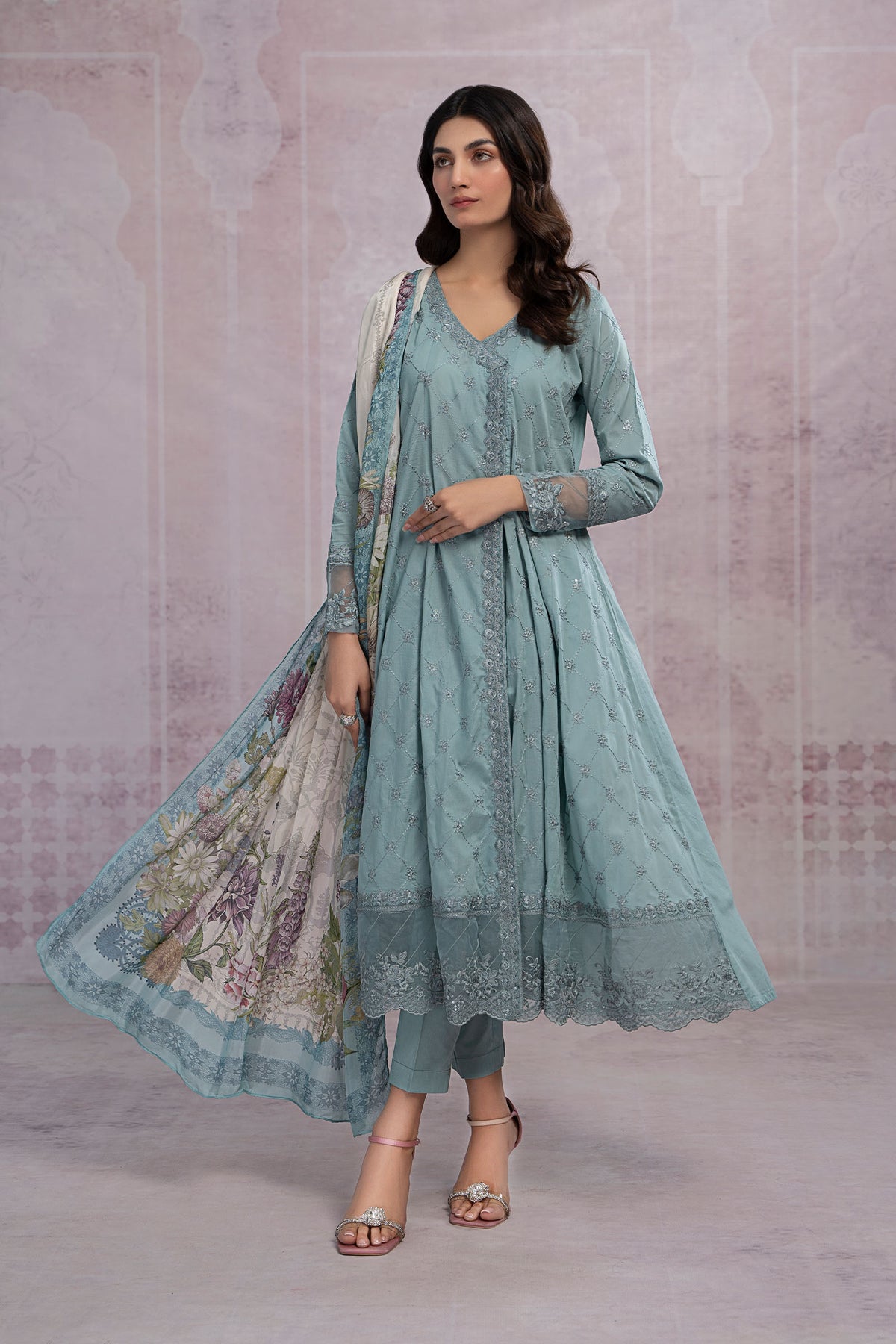 Maria B | Casual Pret 25 | DW-EF23-23R1 - Official Maria B stockist in UK - Sakeena London
