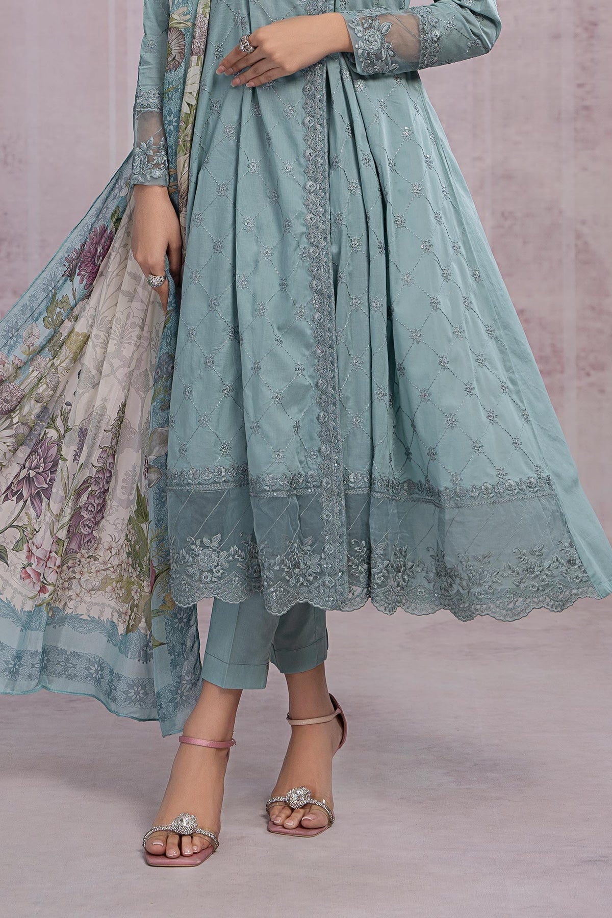 Maria B | Casual Pret 25 | DW-EF23-23R1 - Official Maria B stockist in UK - Sakeena London