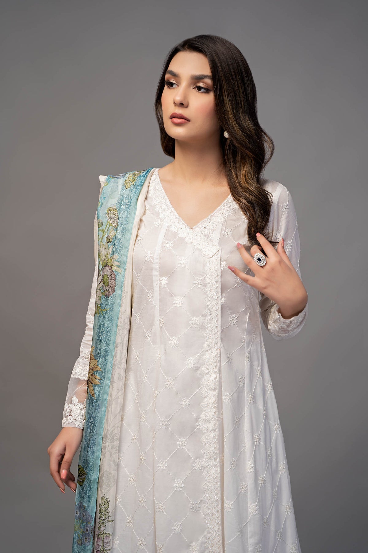 Maria B | Casual Pret 25 | DW-EF23-23R1 - Official Maria B stockist in UK - Sakeena London