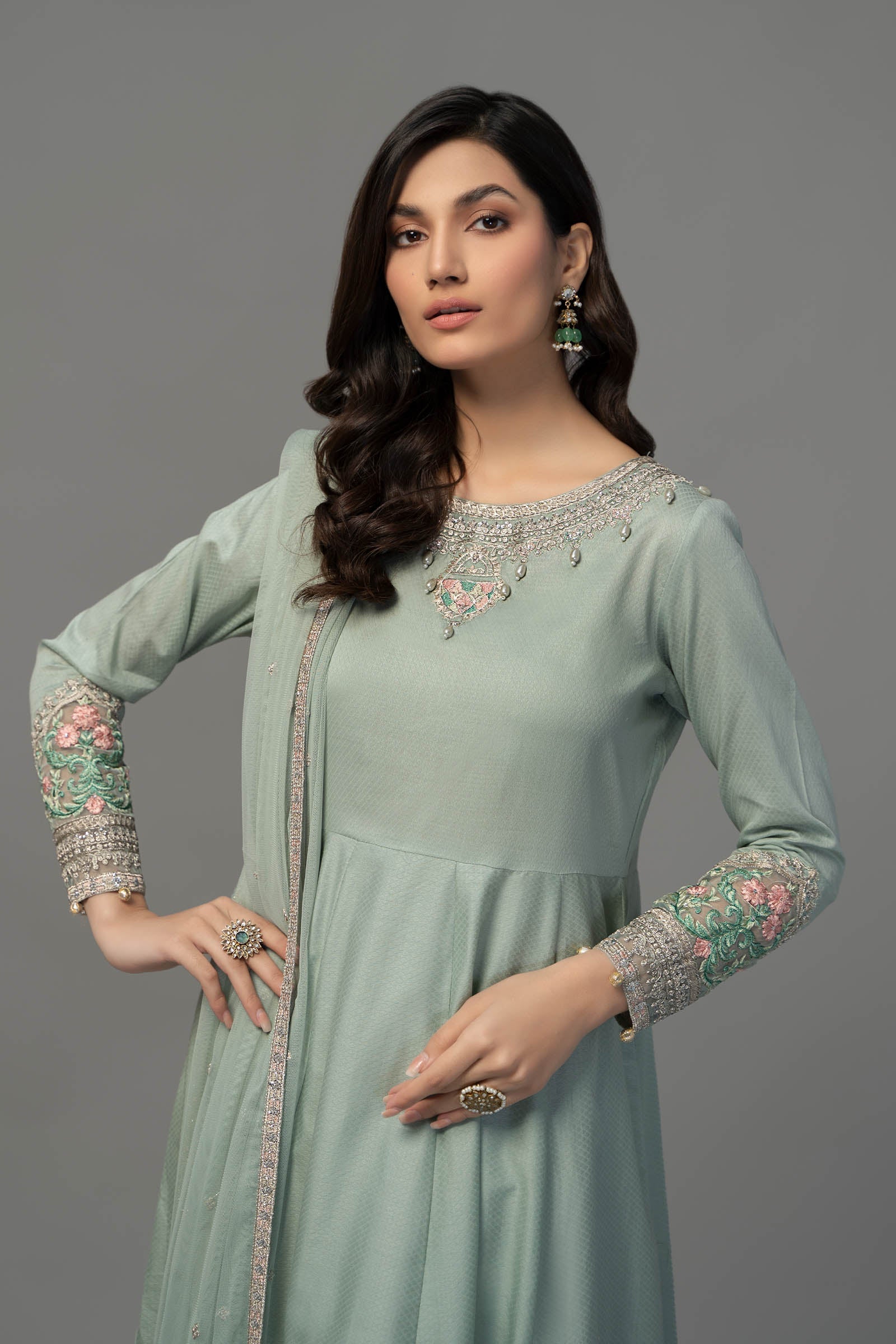 Maria B | Luxury Pret 25 | DW-EF23-38R1 - Official Maria B stockist in UK - Sakeena London