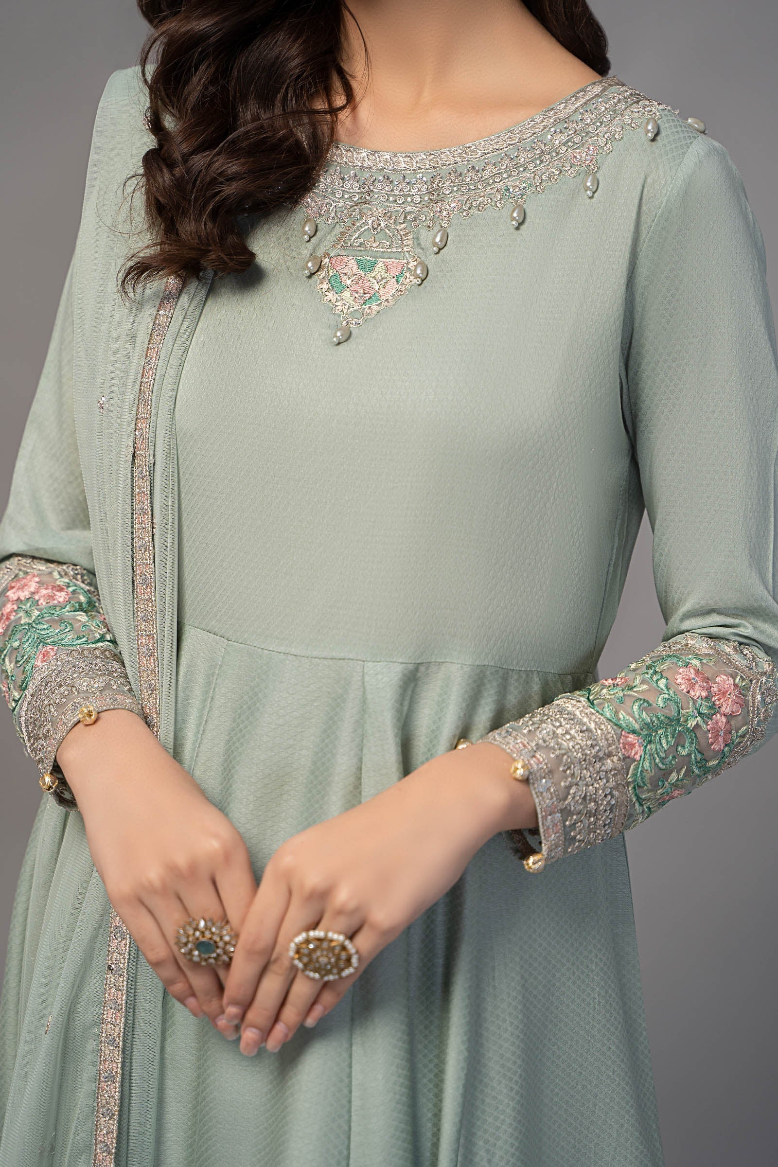 Maria B | Luxury Pret 25 | DW-EF23-38R1 - Official Maria B stockist in UK - Sakeena London