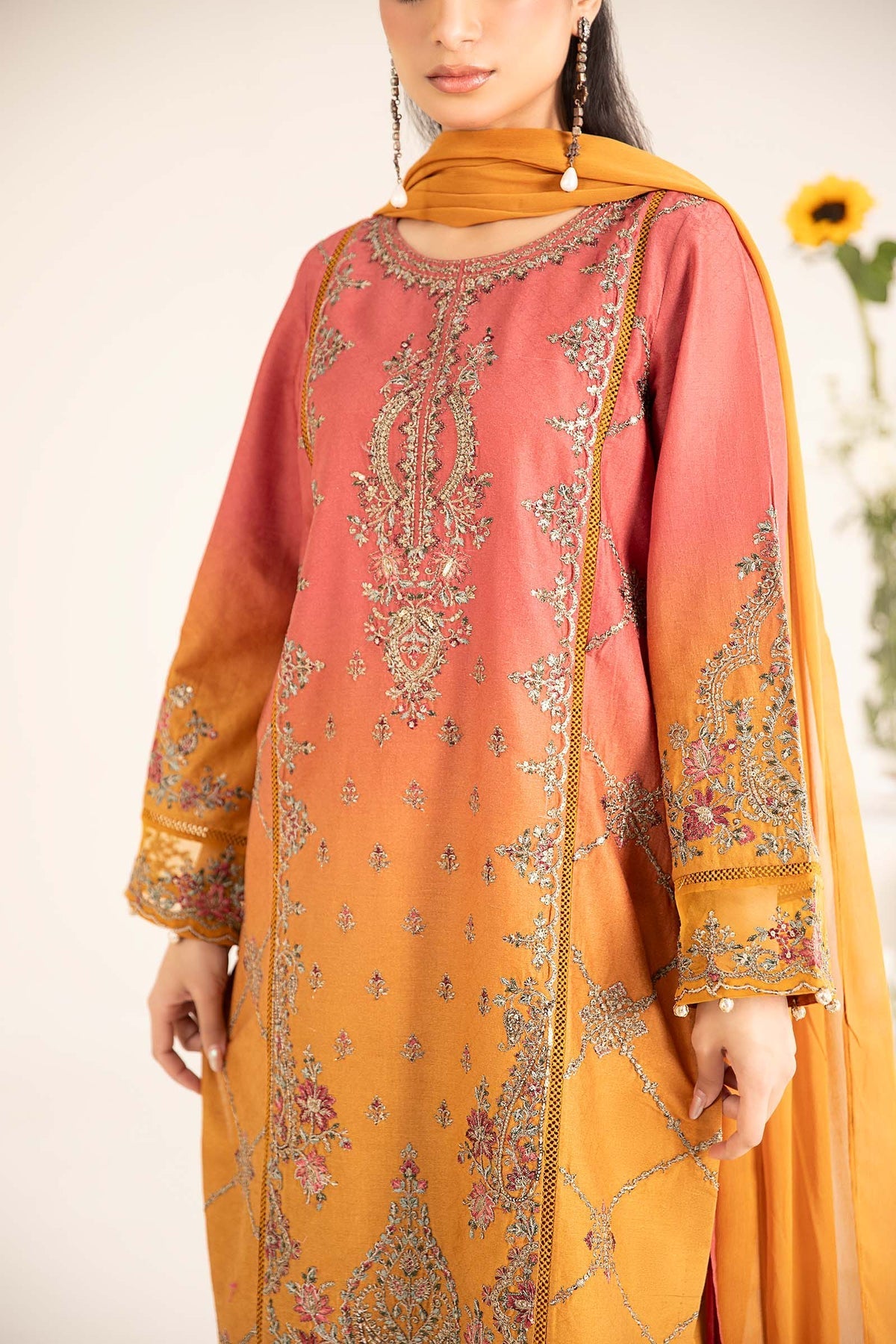 Maria B | Casual Pret 25 | DW-EF25-71 - Official Maria B stockist in UK - Sakeena London
