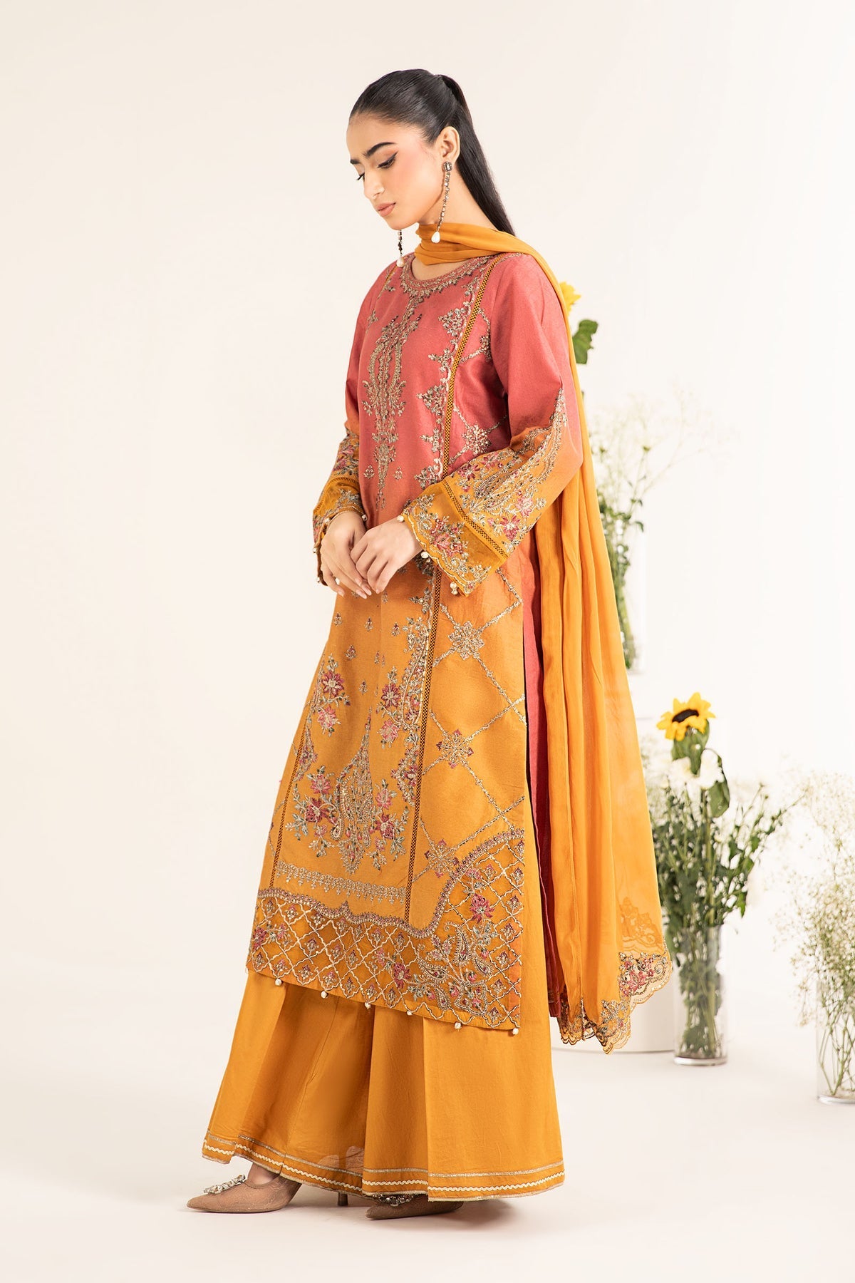 Maria B | Casual Pret 25 | DW-EF25-71 - Official Maria B stockist in UK - Sakeena London