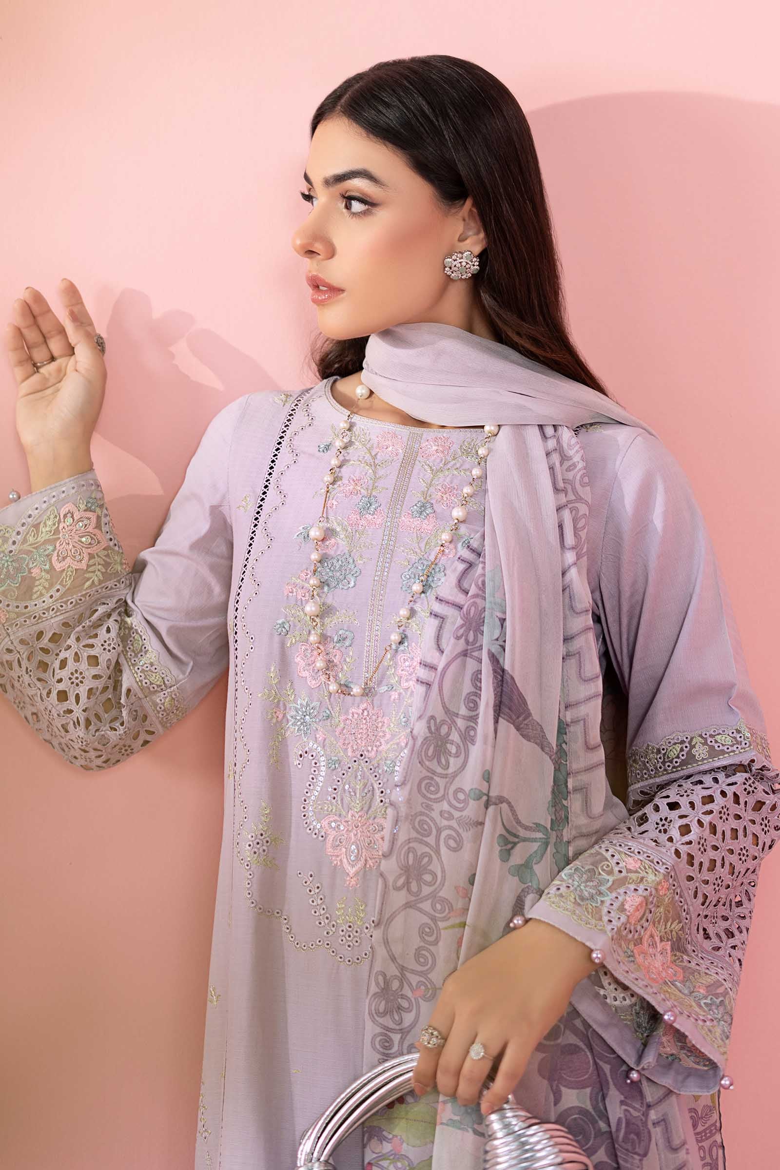Maria B | Luxury Pret 25 | DW-EA25-05 - Official Maria B stockist in UK - Sakeena London
