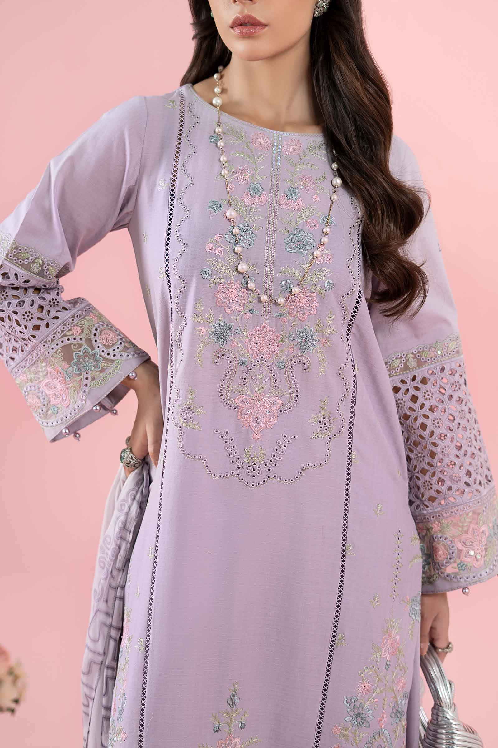 Maria B | Luxury Pret 25 | DW-EA25-05 - Official Maria B stockist in UK - Sakeena London