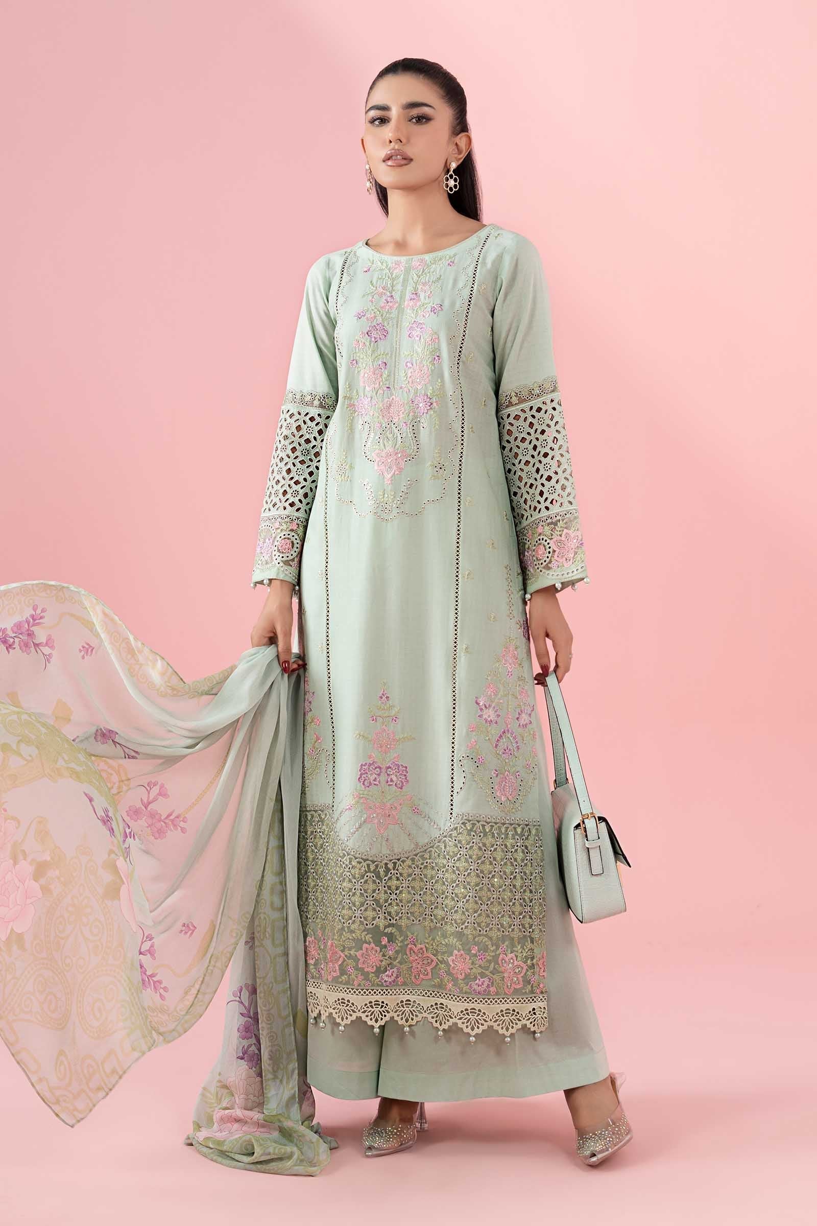 Maria B | Luxury Pret 25 | DW-EA25-05 - Official Maria B stockist in UK - Sakeena London