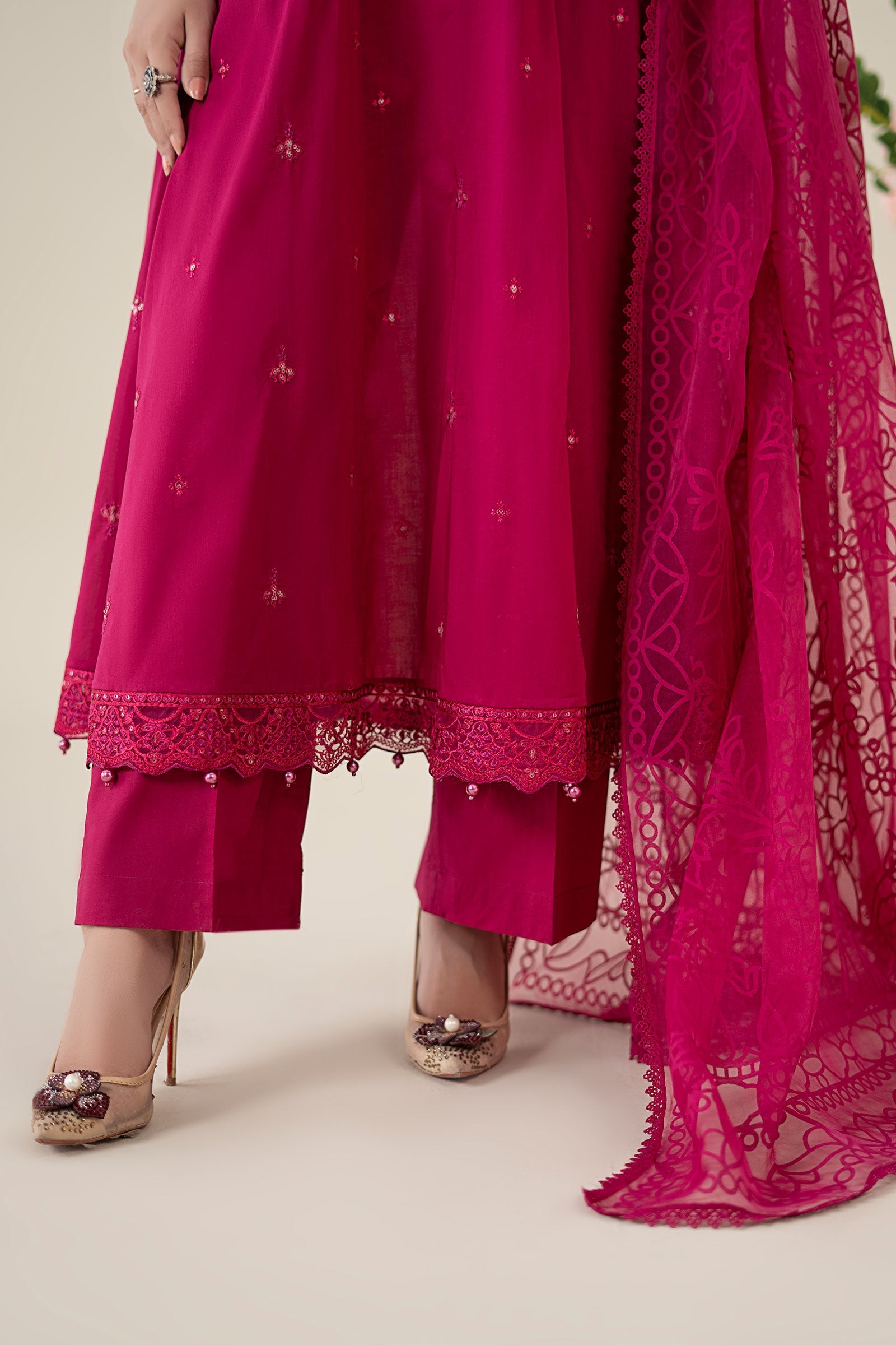 Maria B | Luxury Pret 25 | DW-EA25-08 - Official Maria B stockist in UK - Sakeena London