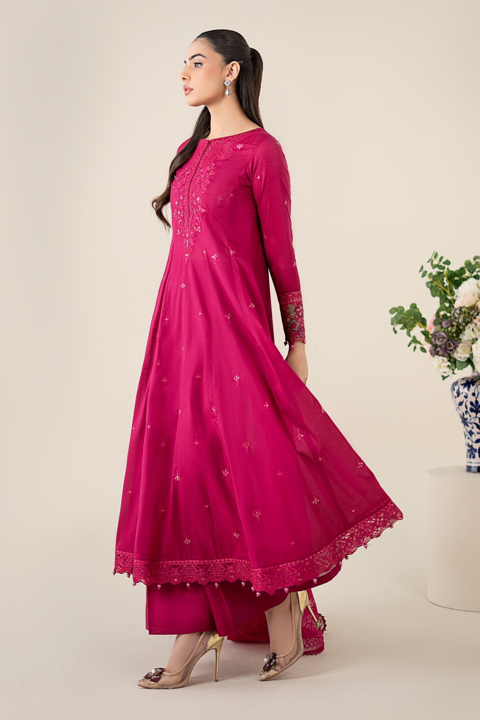 Maria B | Luxury Pret 25 | DW-EA25-08 - Official Maria B stockist in UK - Sakeena London