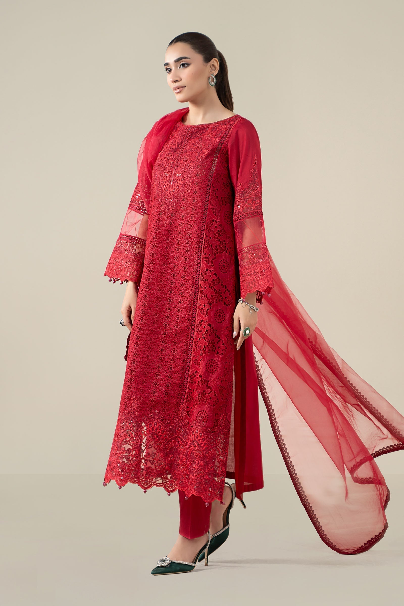 Maria B | Pre Fall 25 | Lawn Suit 16 - Official Maria B stockist in UK - Sakeena London