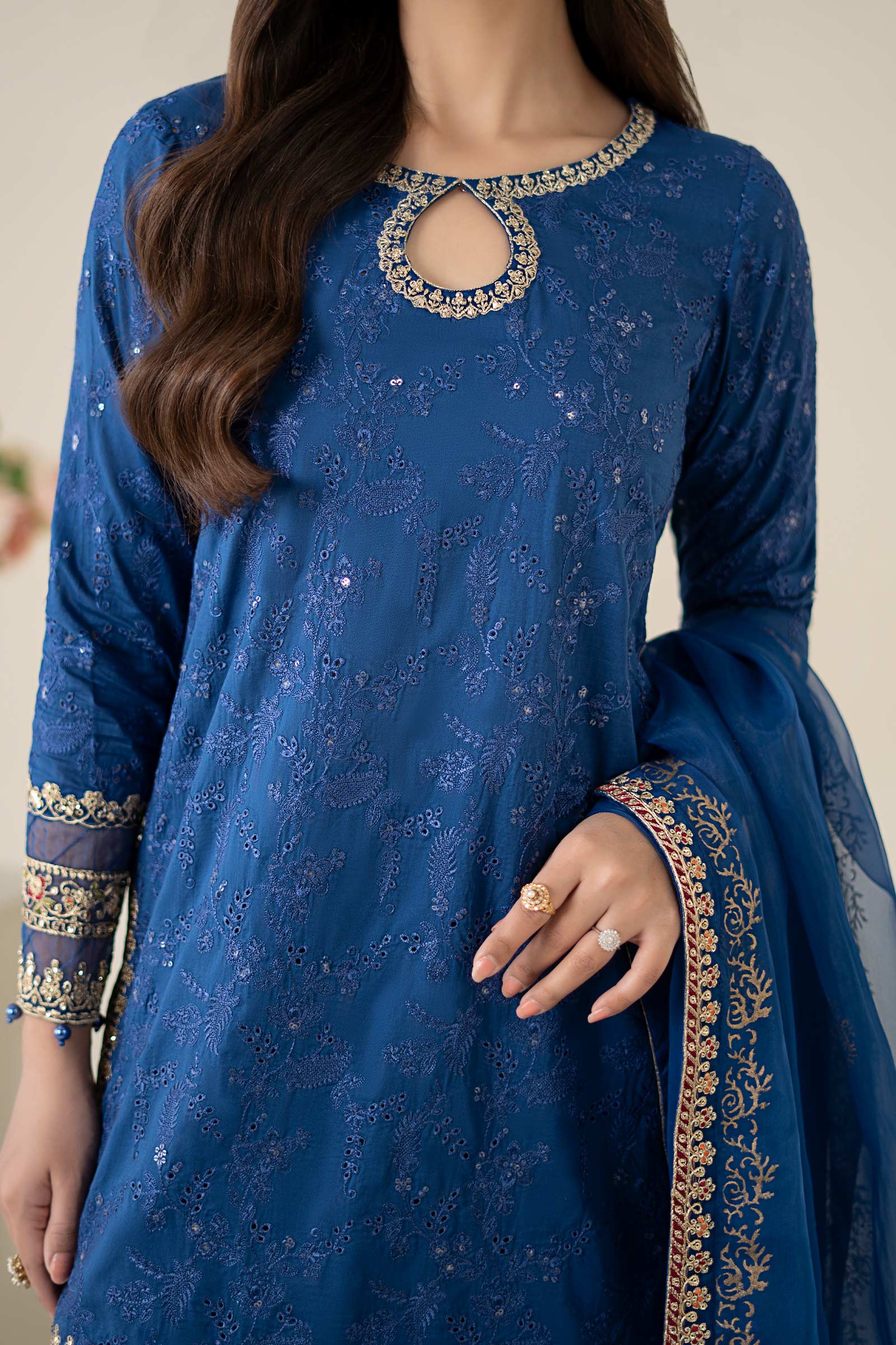 Maria B | Luxury Pret 25 | DW-EA25-11 - Official Maria B stockist in UK - Sakeena London