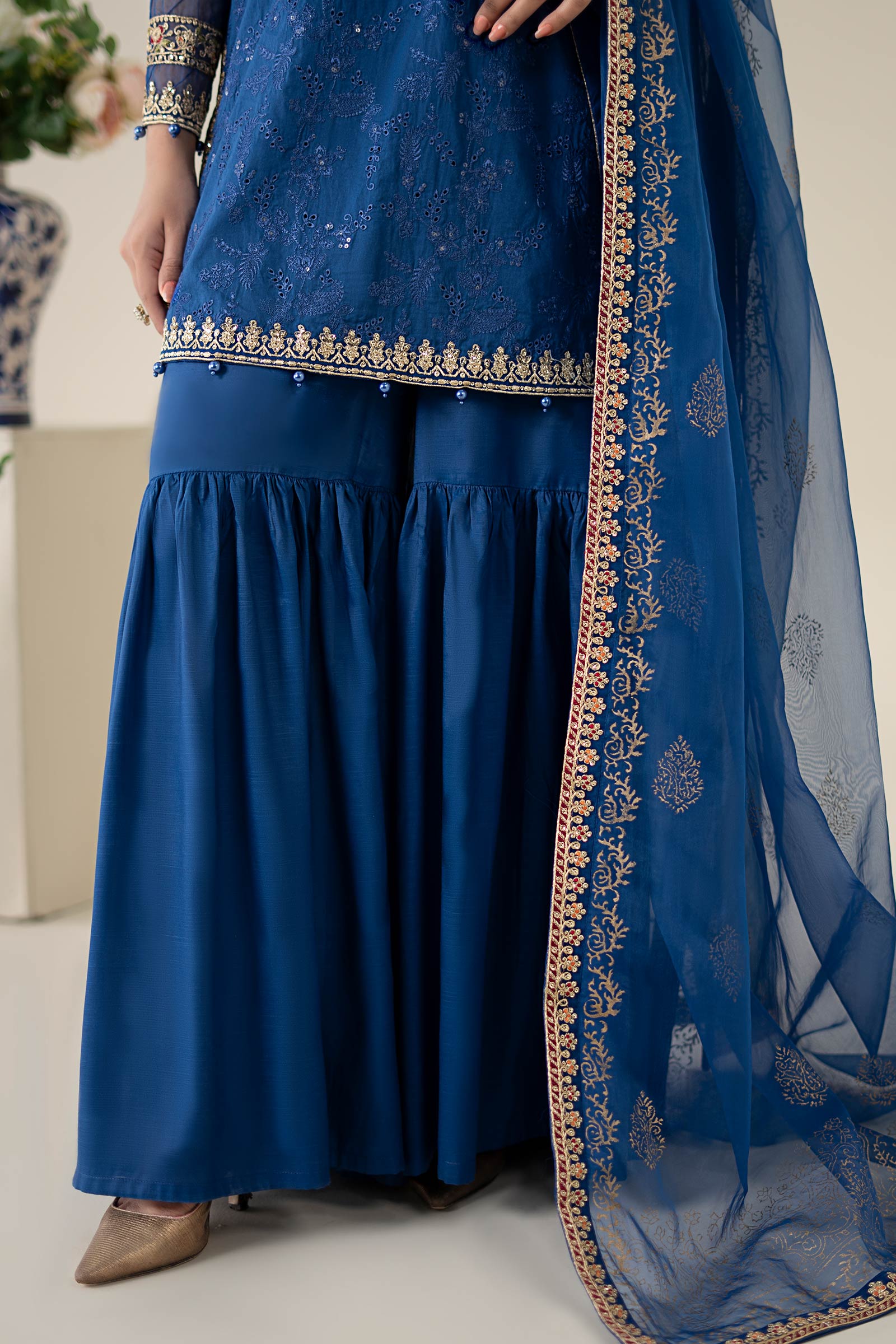 Maria B | Luxury Pret 25 | DW-EA25-11 - Official Maria B stockist in UK - Sakeena London