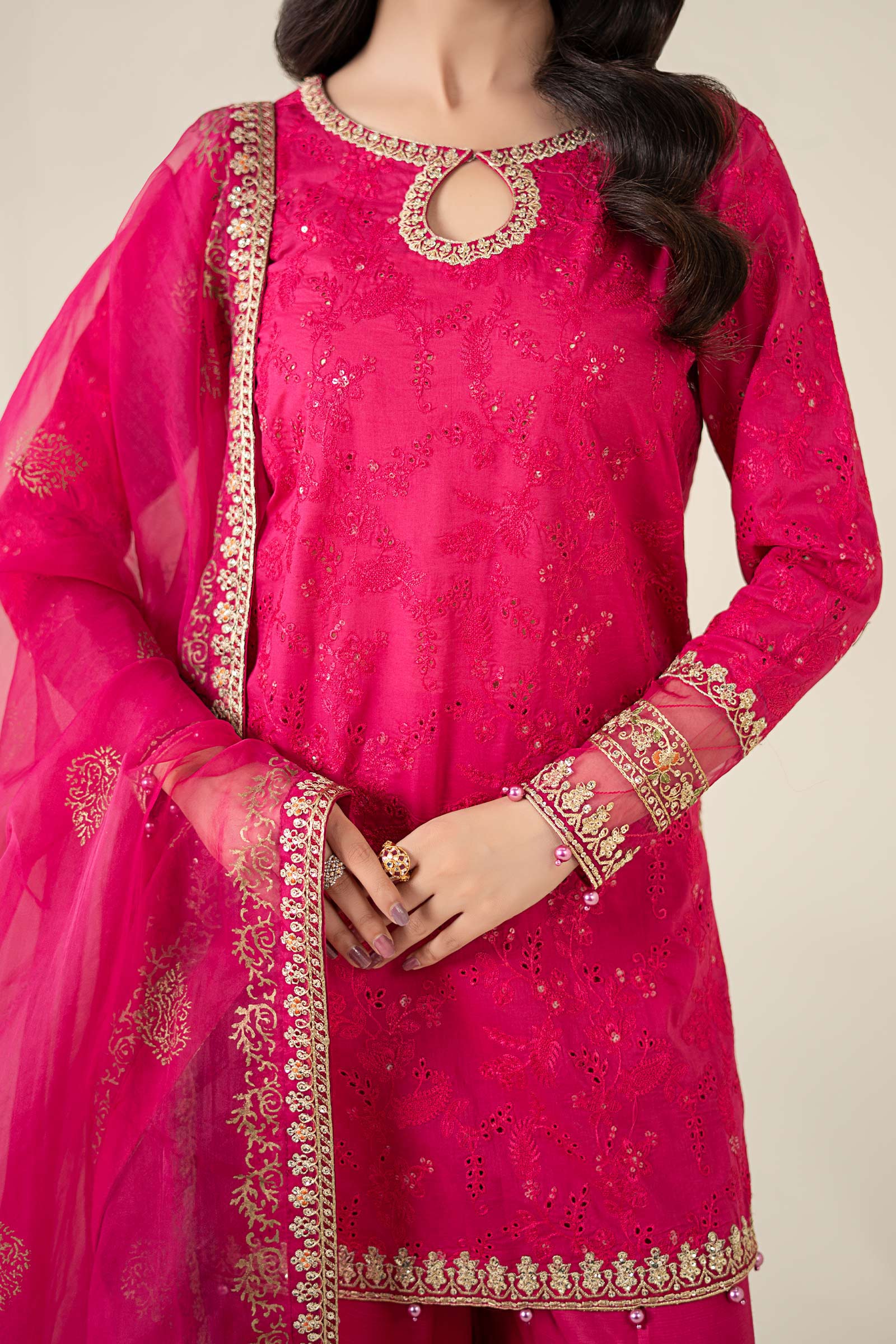 Maria B | Luxury Pret 25 | DW-EA25-11 - Official Maria B stockist in UK - Sakeena London