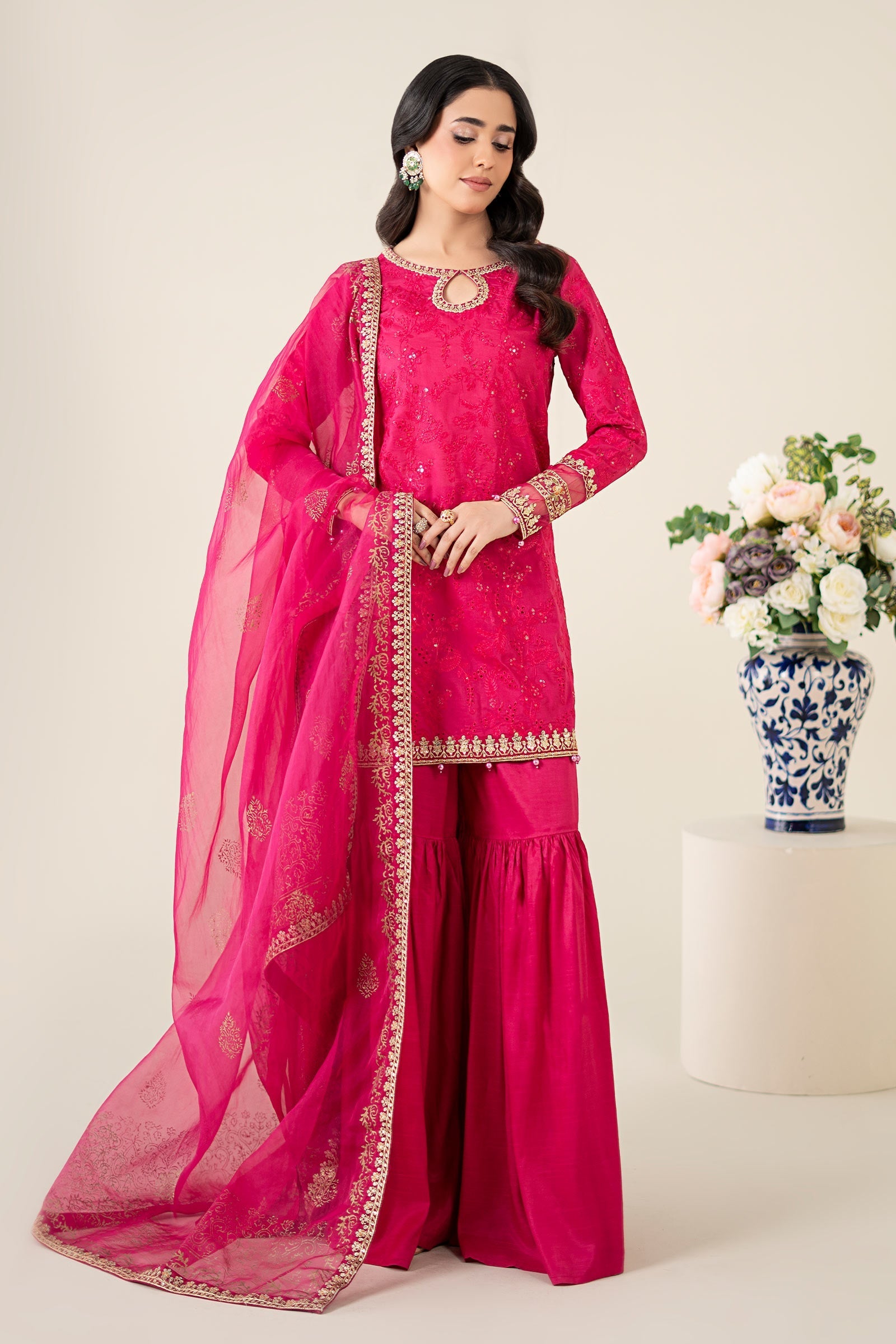 Maria B | Luxury Pret 25 | DW-EA25-11 - Official Maria B stockist in UK - Sakeena London