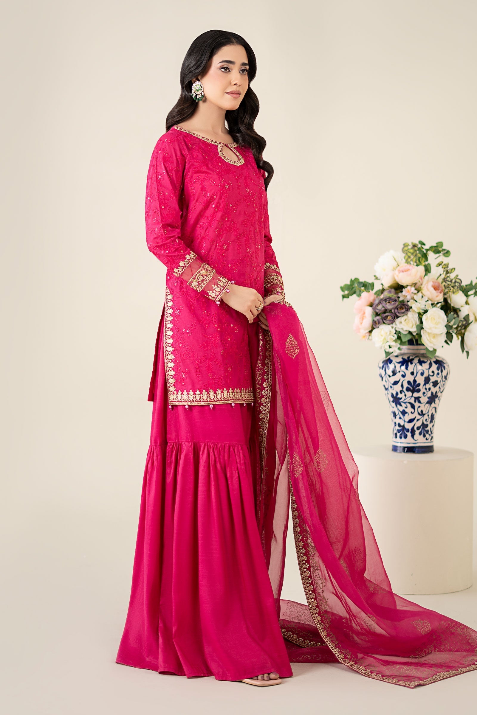 Maria B | Luxury Pret 25 | DW-EA25-11 - Official Maria B stockist in UK - Sakeena London