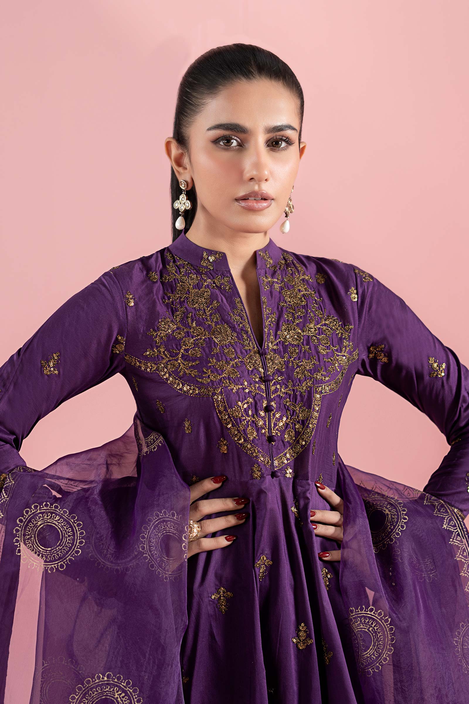 Maria B | Luxury Pret 25 | DW-EA25-12 - Official Maria B stockist in UK - Sakeena London