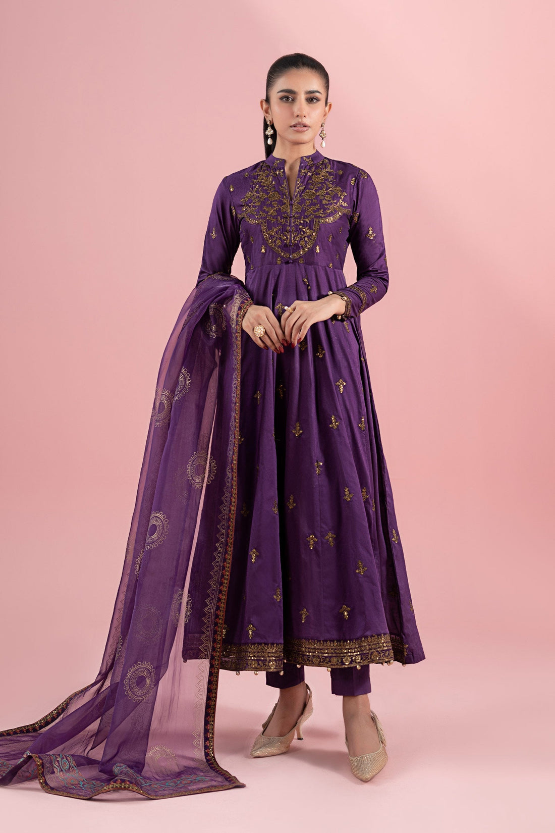 Maria B | Luxury Pret 25 | DW-EA25-12 - Official Maria B stockist in UK - Sakeena London