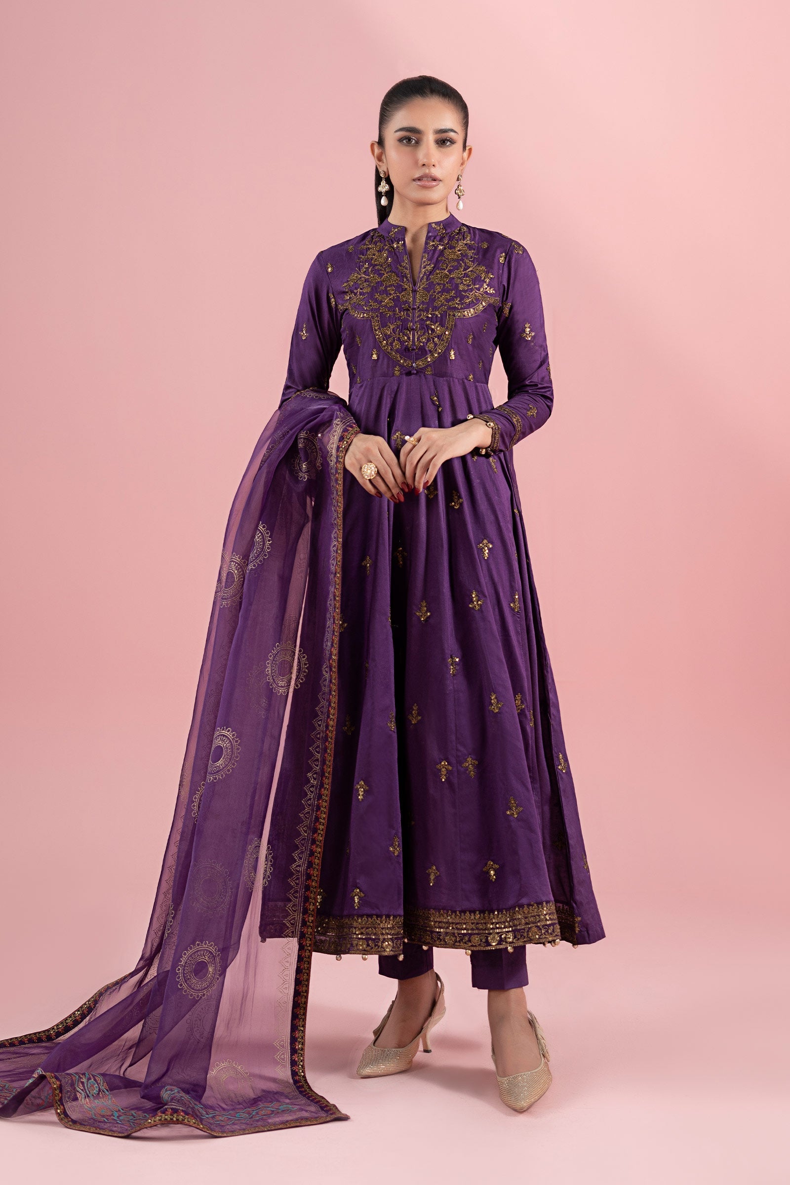 Maria B | Luxury Pret 25 | DW-EA25-12 - Official Maria B stockist in UK - Sakeena London