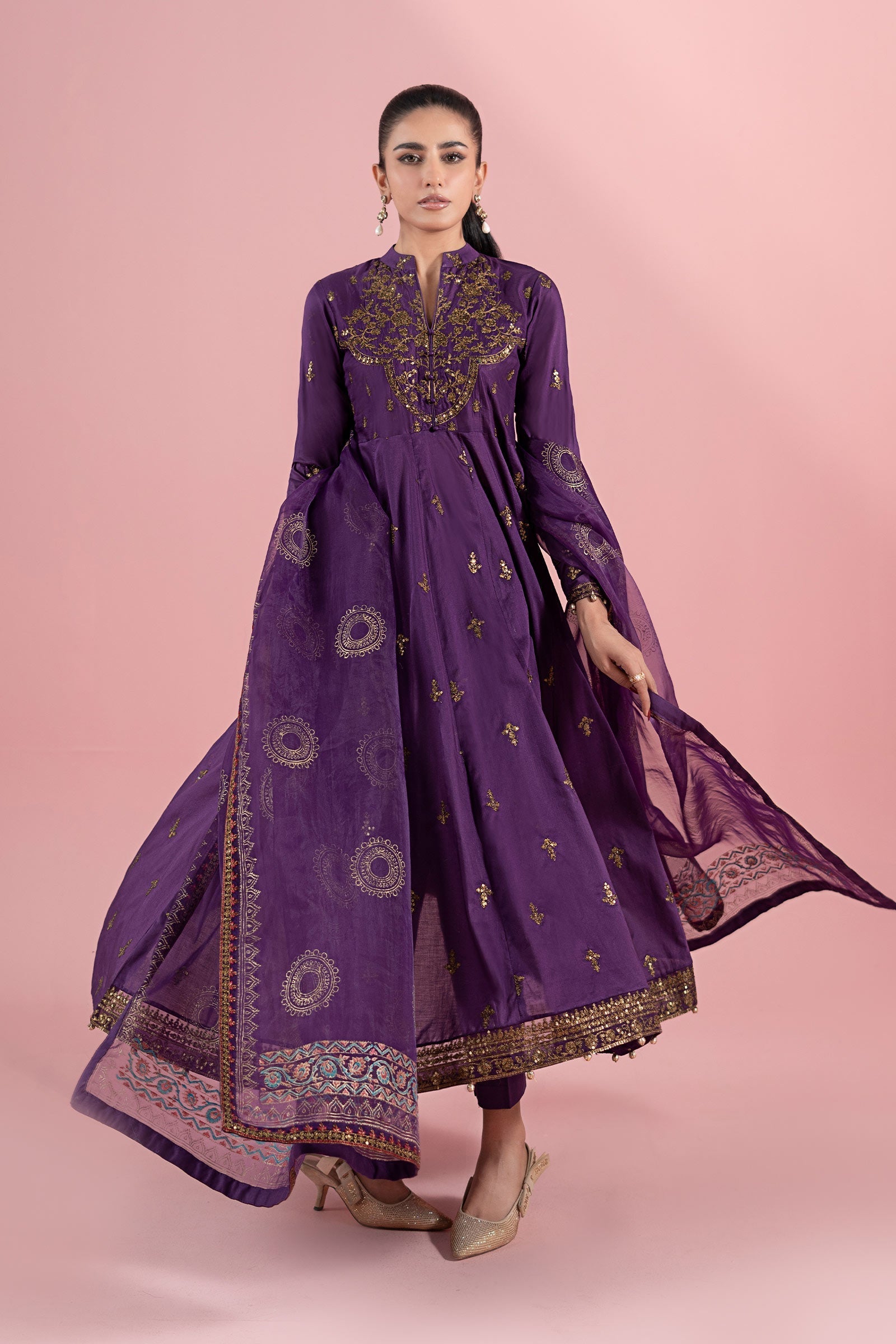 Maria B | Luxury Pret 25 | DW-EA25-12 - Official Maria B stockist in UK - Sakeena London