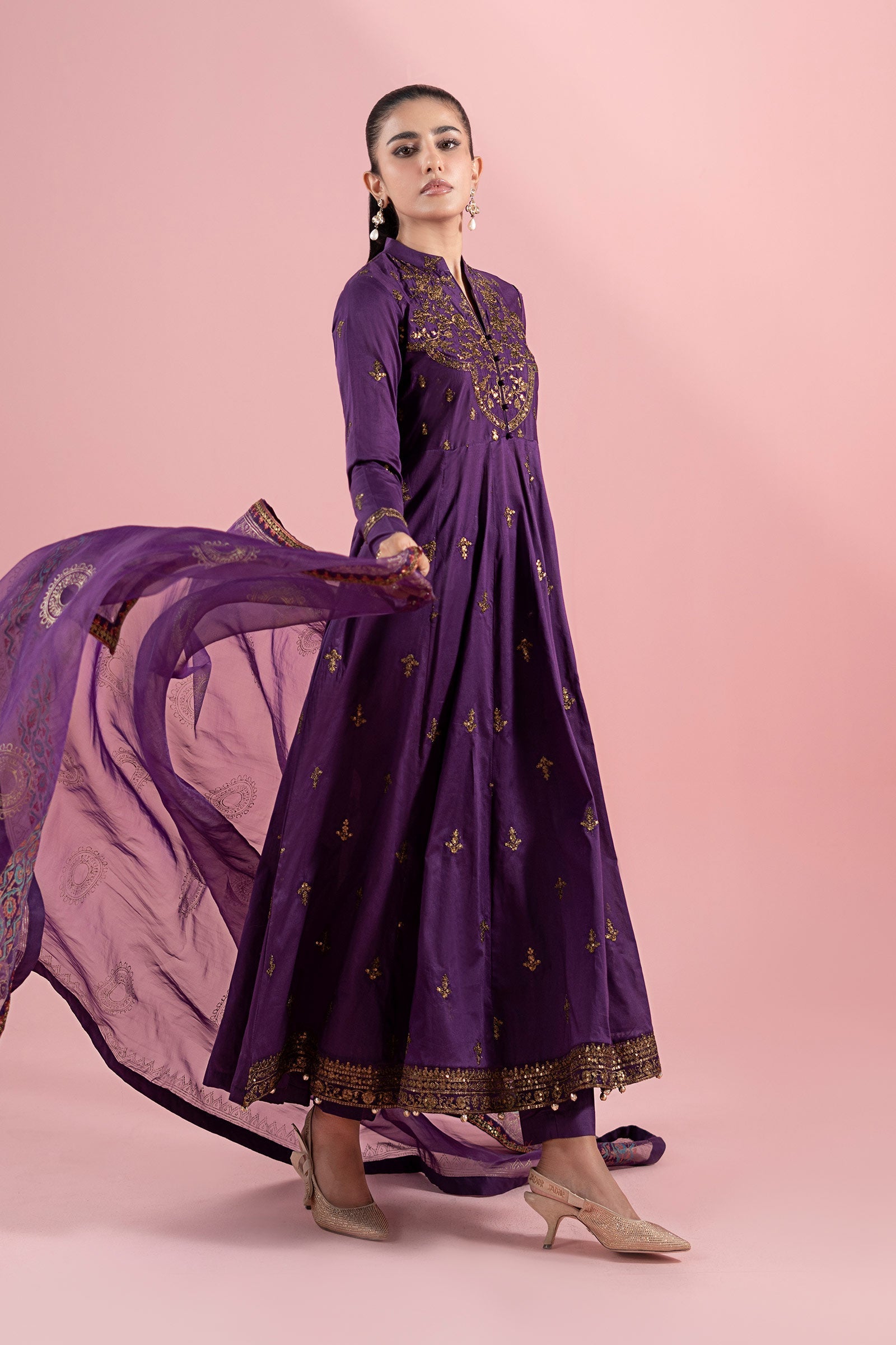 Maria B | Luxury Pret 25 | DW-EA25-12 - Official Maria B stockist in UK - Sakeena London