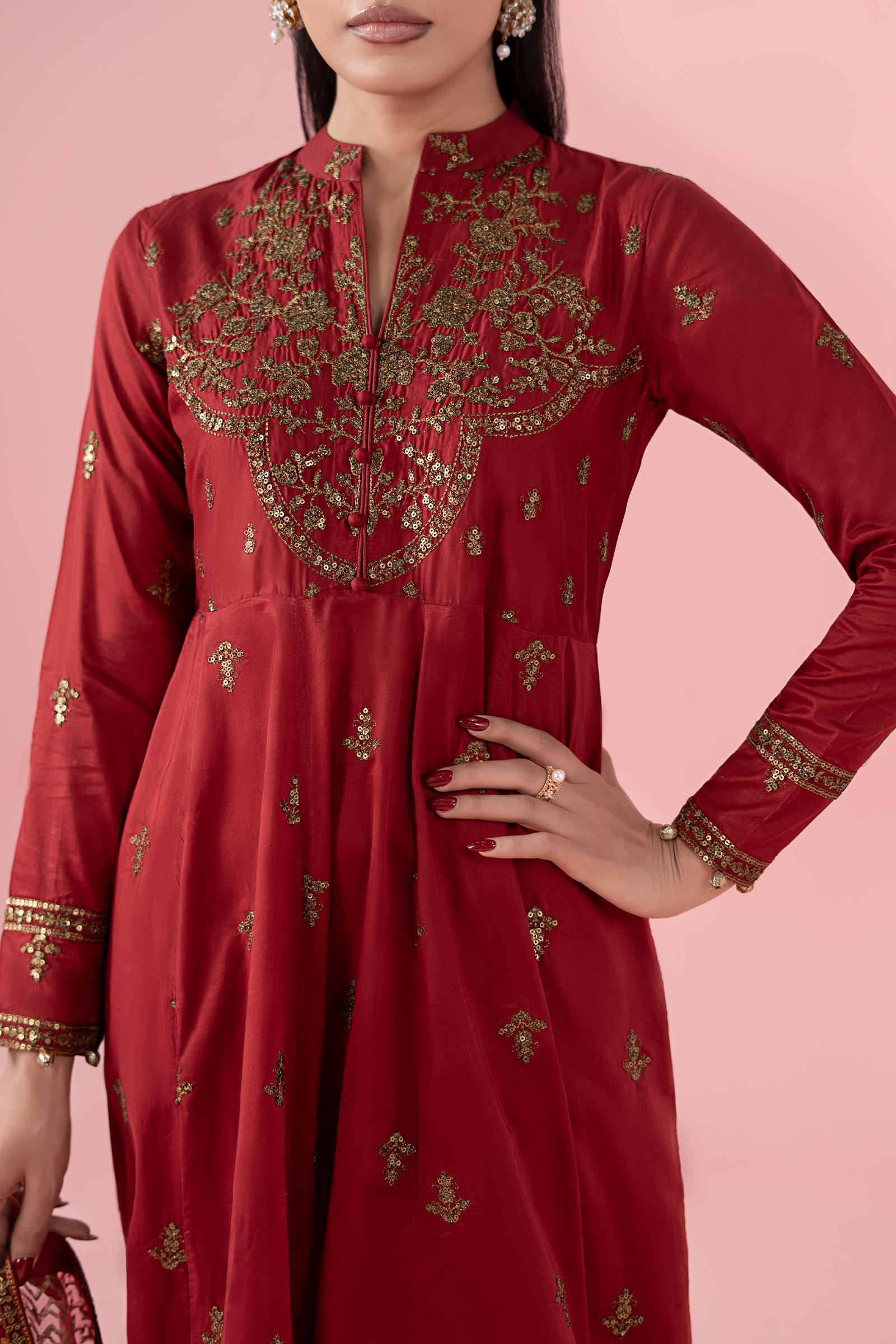 Maria B | Luxury Pret 25 | DW-EA25-12 - Official Maria B stockist in UK - Sakeena London