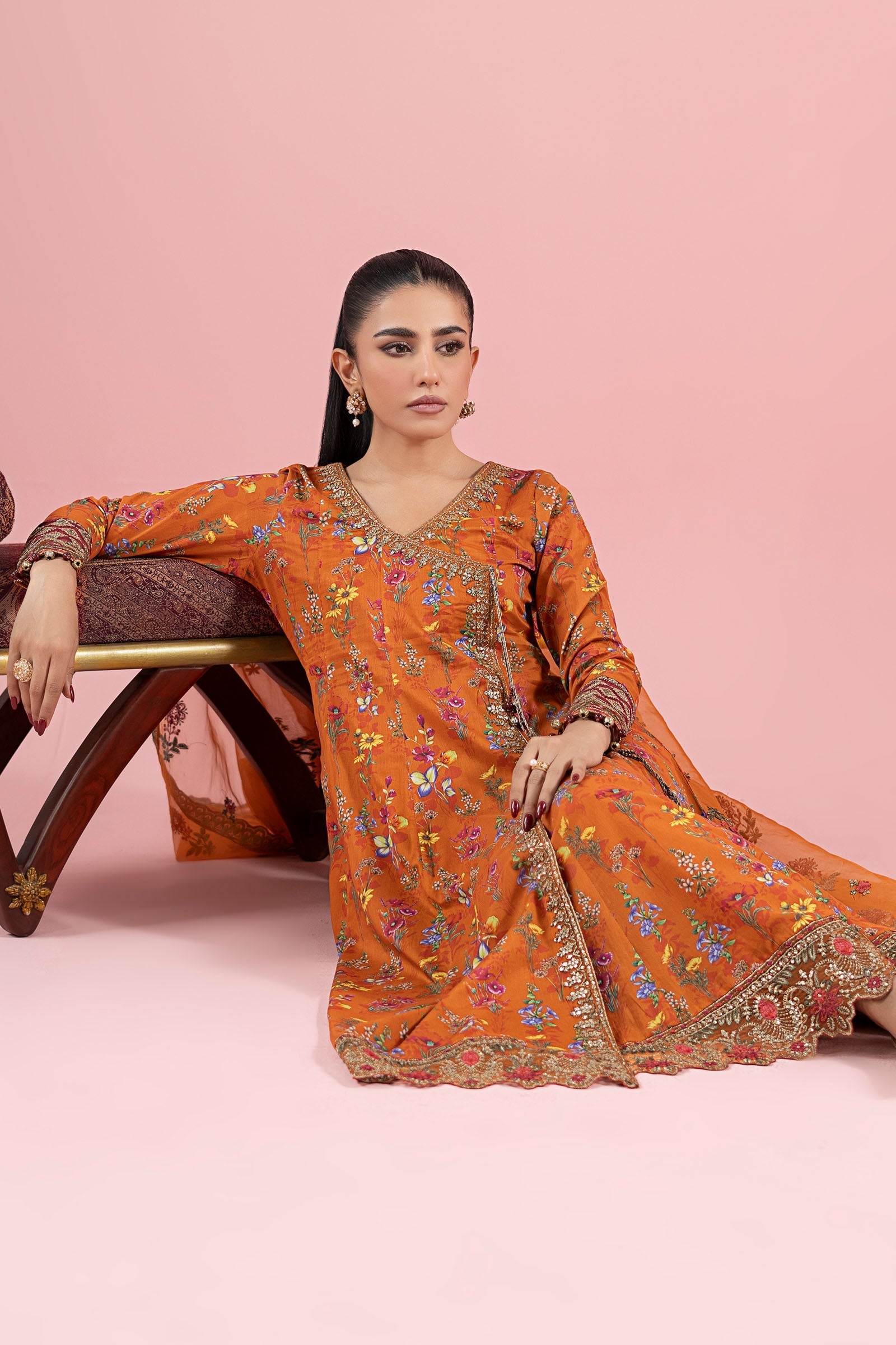 Maria B | Luxury Pret 25 | DW-EA25-17 - Official Maria B stockist in UK - Sakeena London
