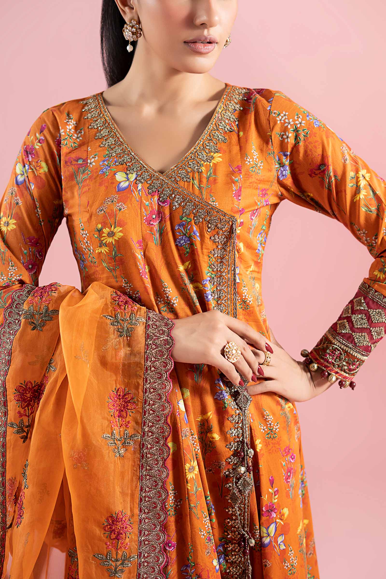 Maria B | Luxury Pret 25 | DW-EA25-17 - Official Maria B stockist in UK - Sakeena London