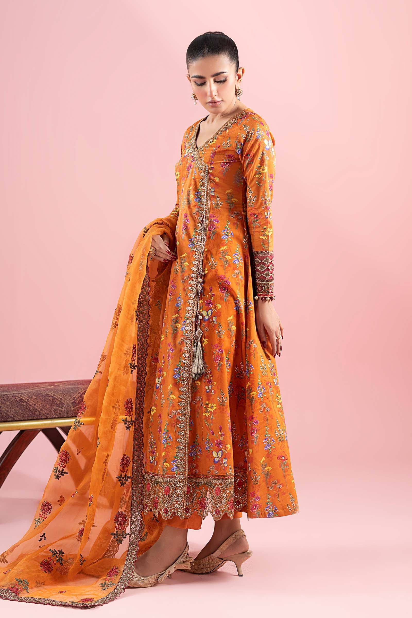 Maria B | Luxury Pret 25 | DW-EA25-17 - Official Maria B stockist in UK - Sakeena London