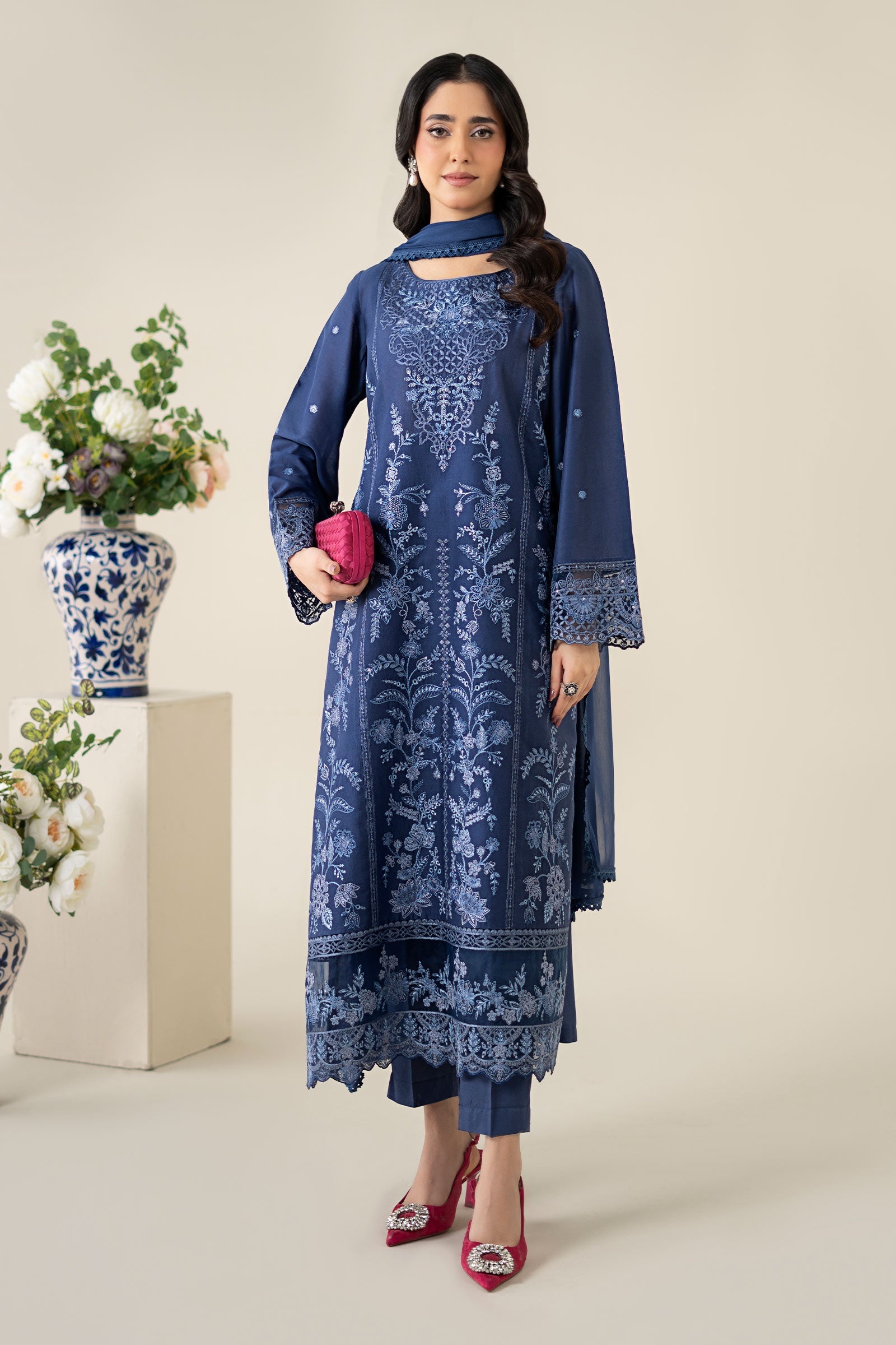 Maria B | Luxury Pret 25 | DW-EA25-21 - Official Maria B stockist in UK - Sakeena London