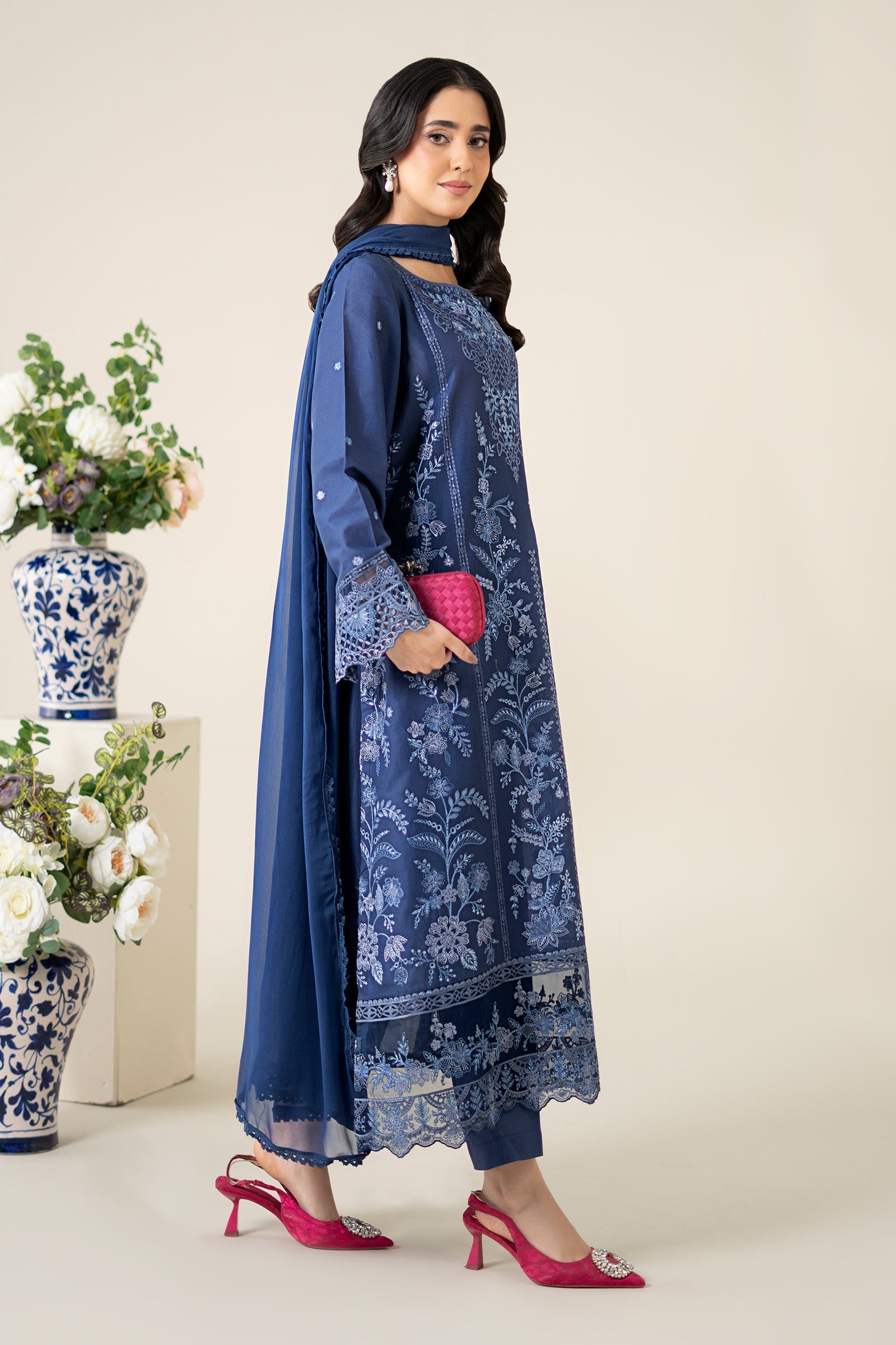 Maria B | Luxury Pret 25 | DW-EA25-21 - Official Maria B stockist in UK - Sakeena London