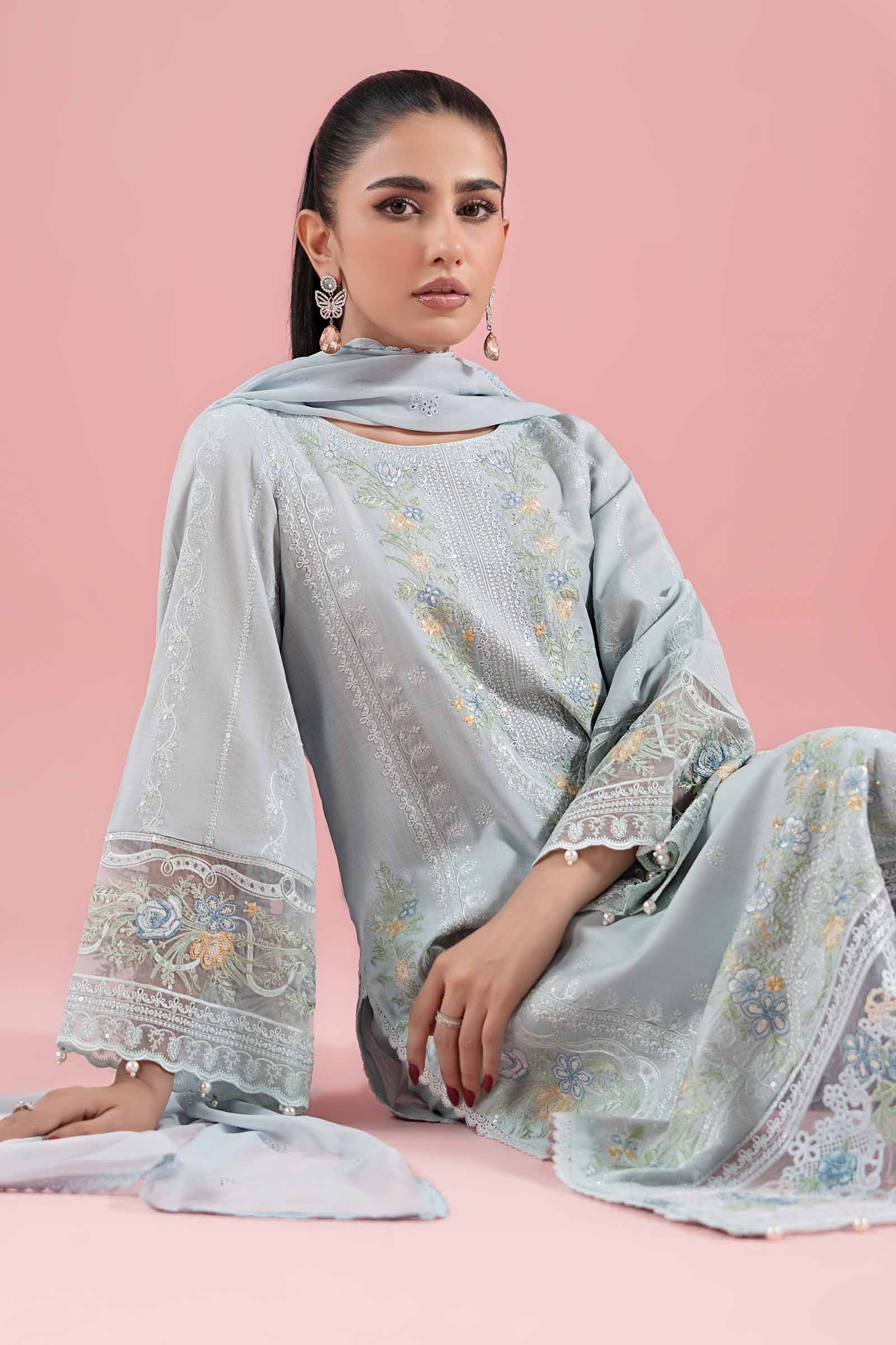 Maria B | Luxury Pret 25 | DW-EA25-25 - Official Maria B stockist in UK - Sakeena London
