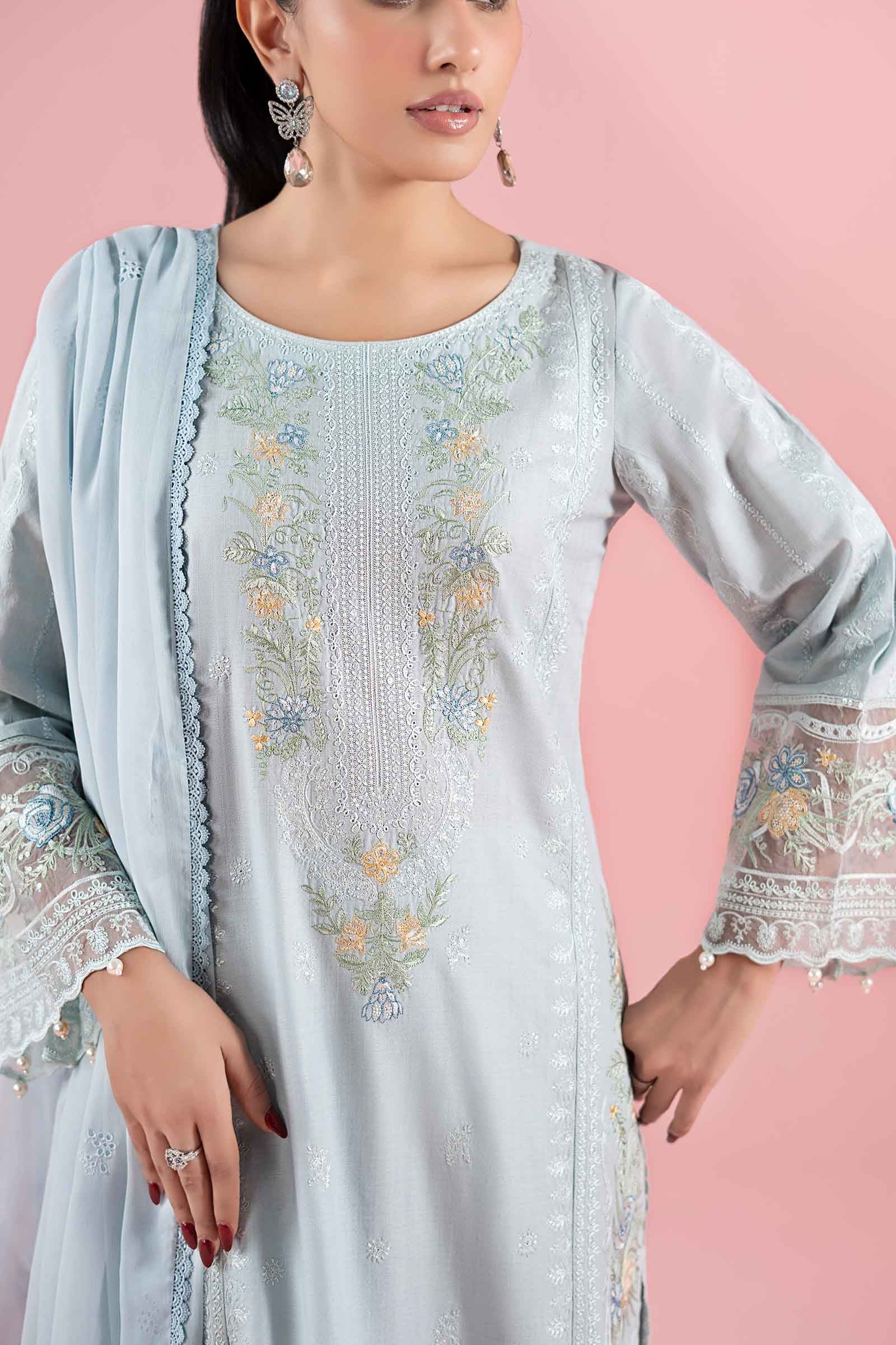 Maria B | Luxury Pret 25 | DW-EA25-25 - Official Maria B stockist in UK - Sakeena London