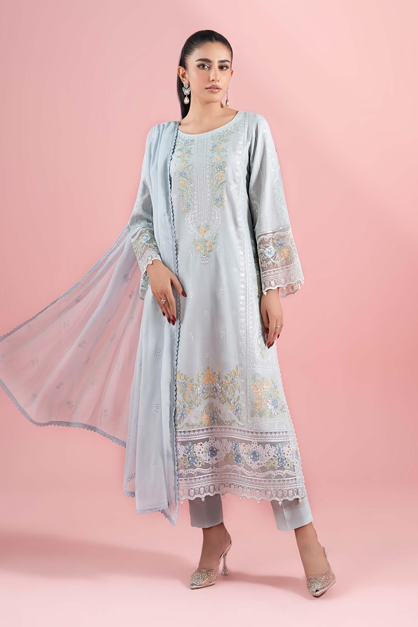 Maria B | Luxury Pret 25 | DW-EA25-25 - Official Maria B stockist in UK - Sakeena London