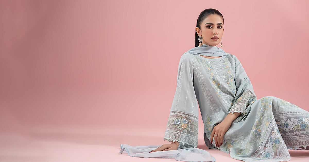 Maria B | Luxury Pret 25 | DW-EA25-25 - Official Maria B stockist in UK - Sakeena London