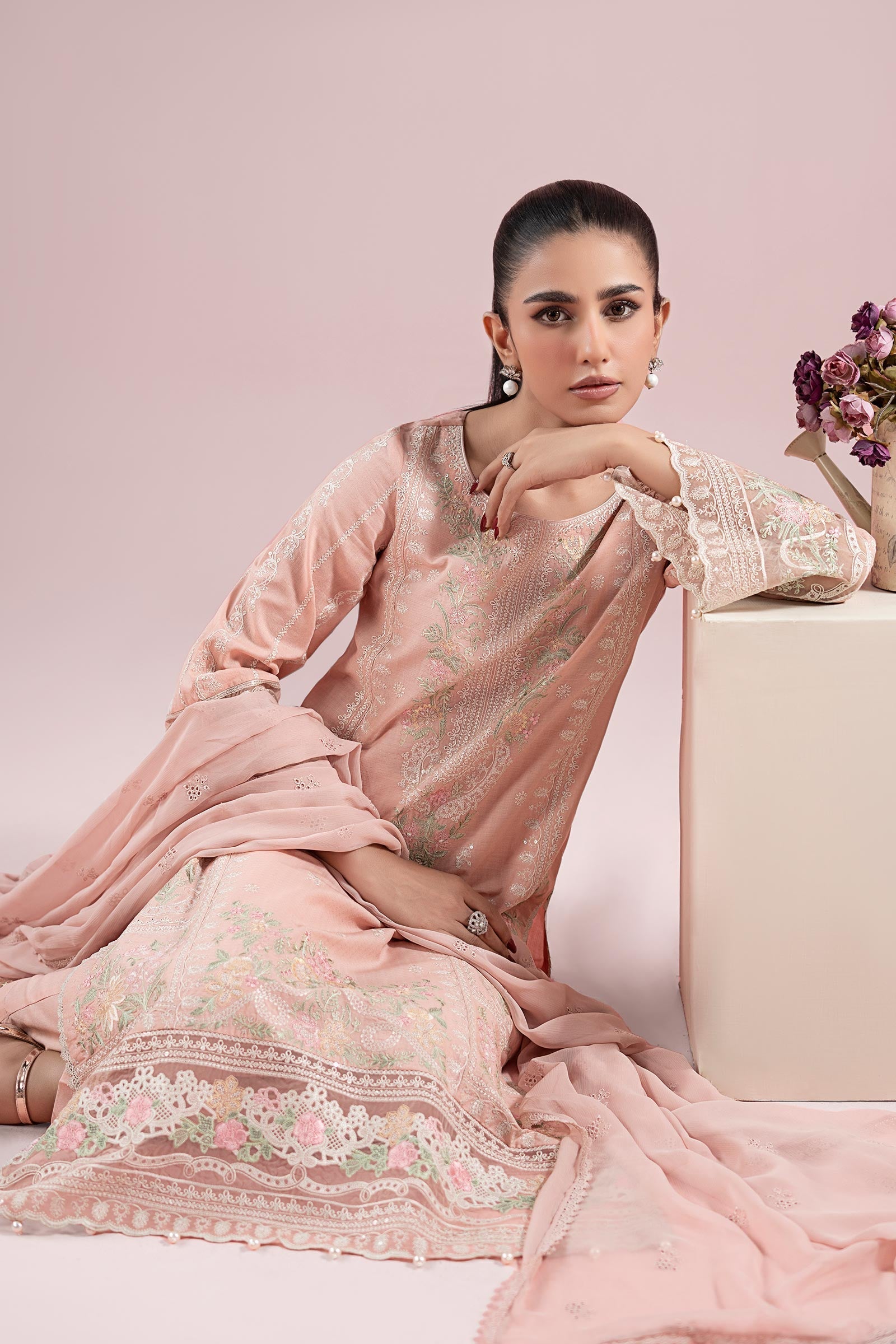Maria B | Luxury Pret 25 | DW-EA25-25 - Official Maria B stockist in UK - Sakeena London
