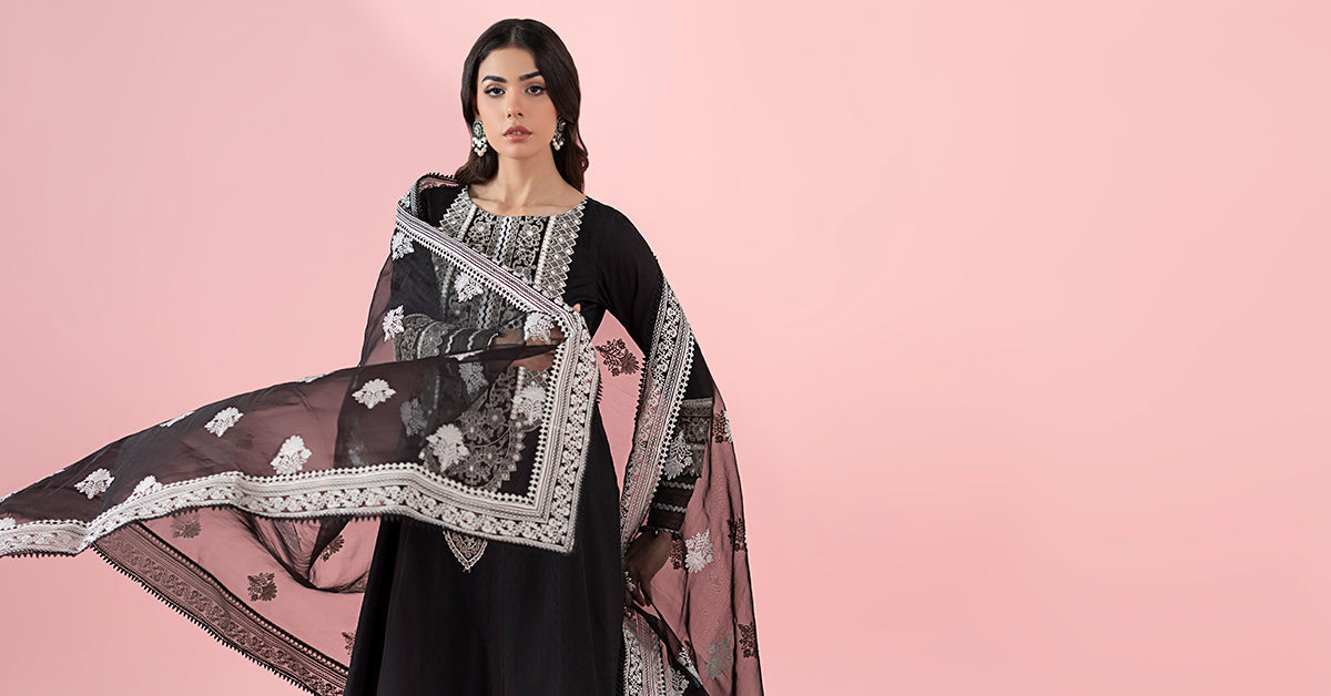 Maria B | Luxury Pret 25 | DW-EA25-37 - Official Maria B stockist in UK - Sakeena London