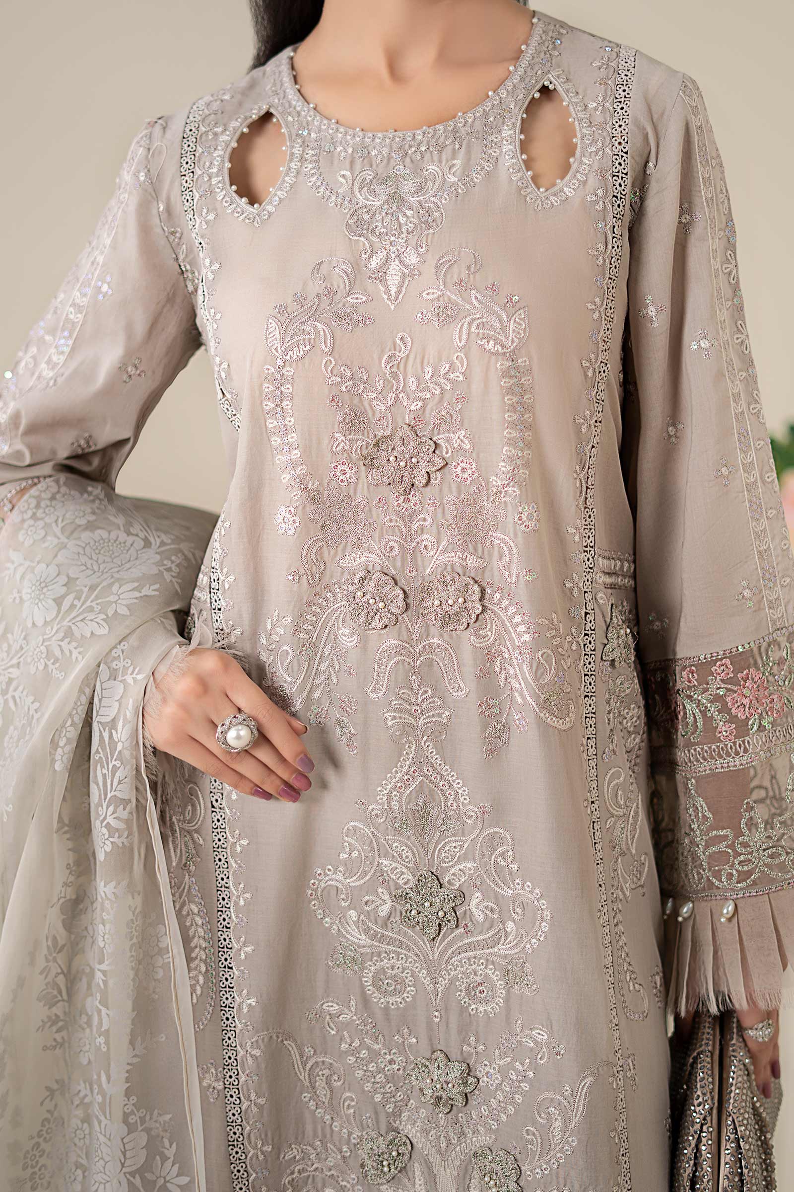 Maria B | Luxury Pret 25 | DW-EA25-57 - Official Maria B stockist in UK - Sakeena London