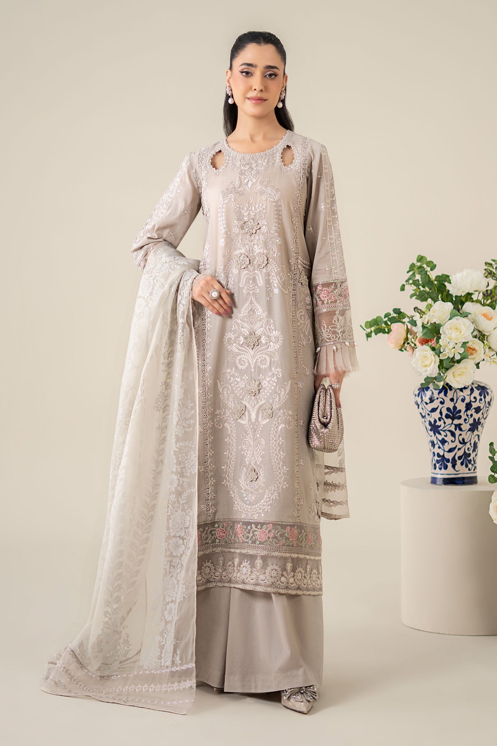 Maria B | Luxury Pret 25 | DW-EA25-57 - Official Maria B stockist in UK - Sakeena London