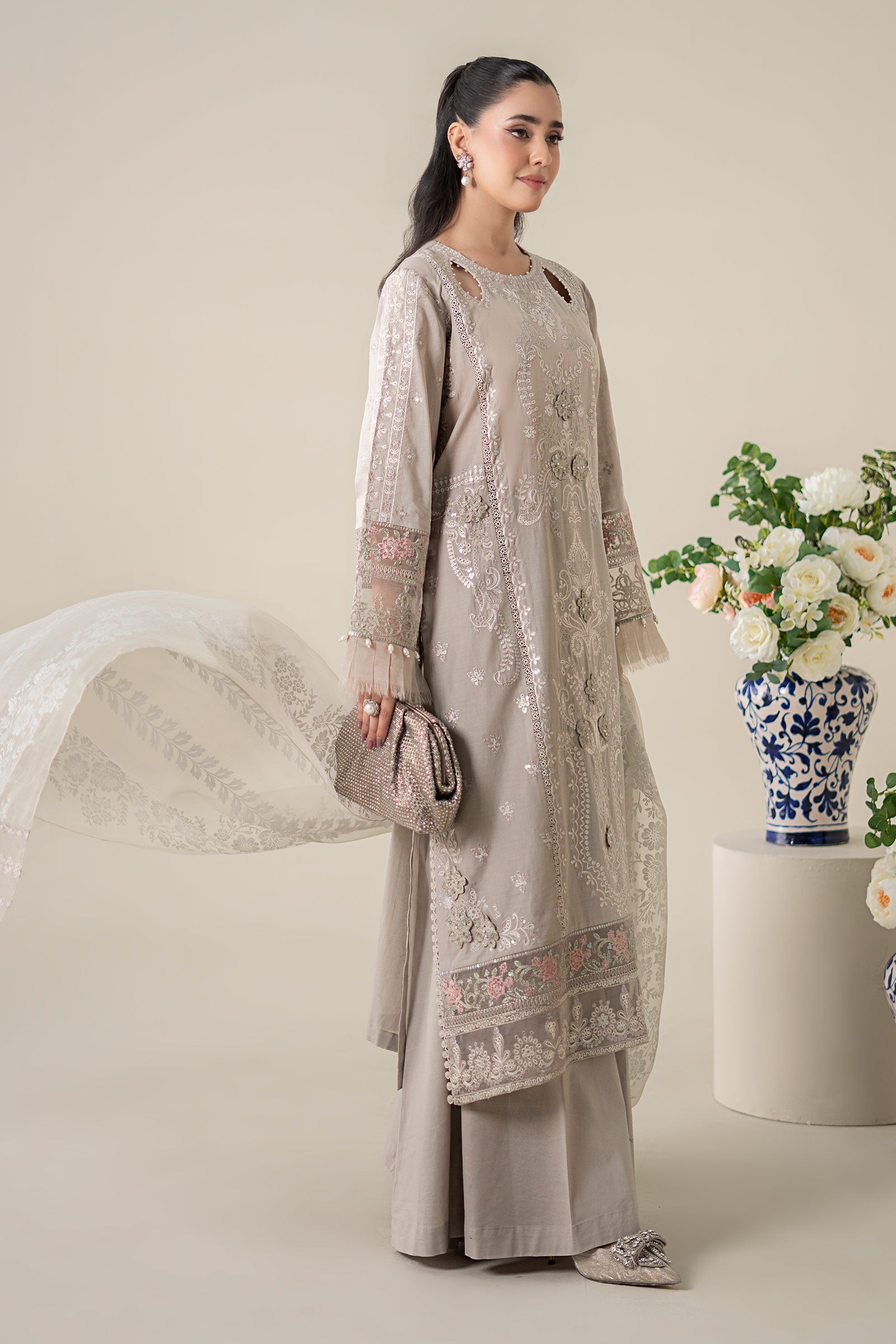 Maria B | Luxury Pret 25 | DW-EA25-57 - Official Maria B stockist in UK - Sakeena London