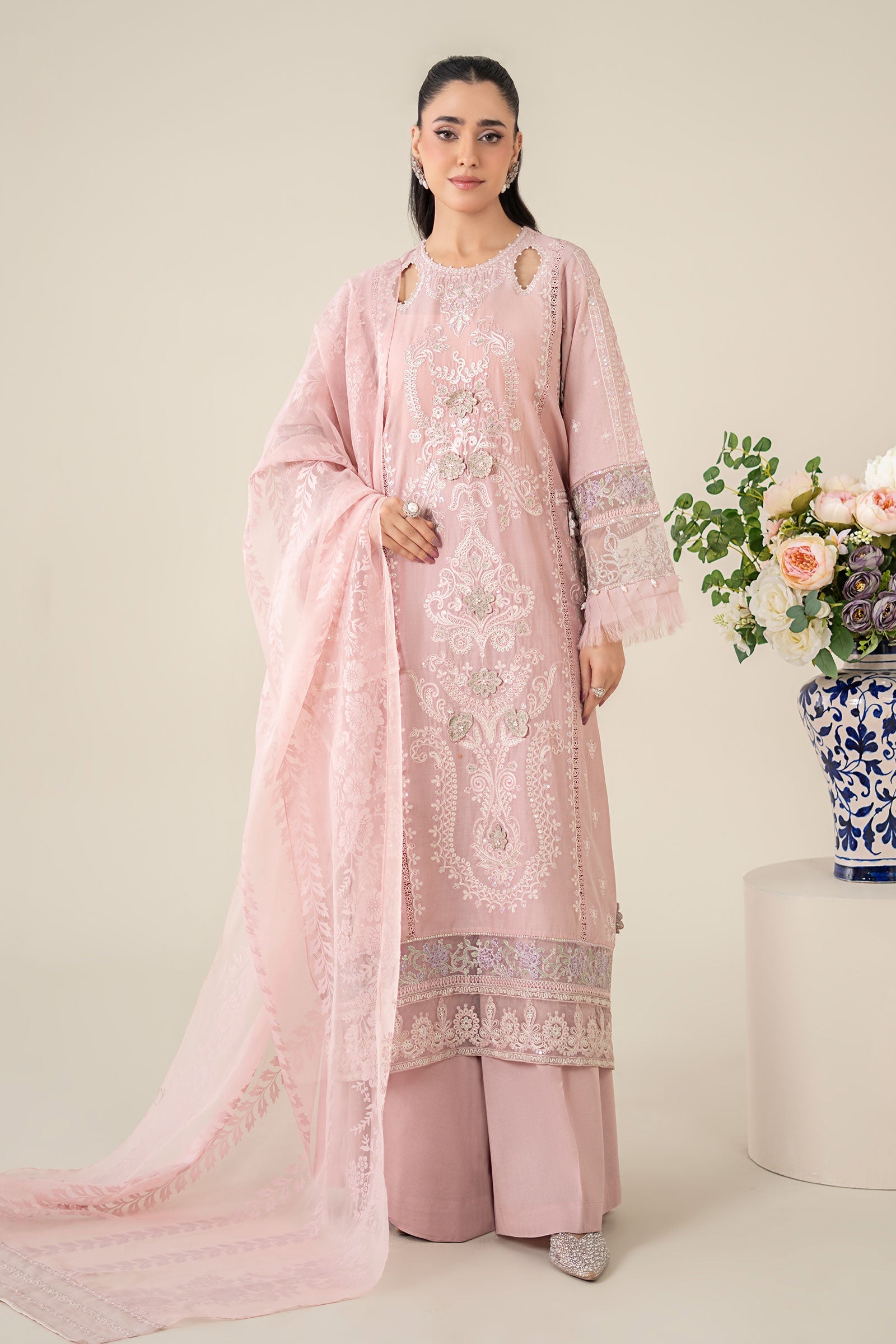Maria B | Luxury Pret 25 | DW-EA25-57 - Official Maria B stockist in UK - Sakeena London