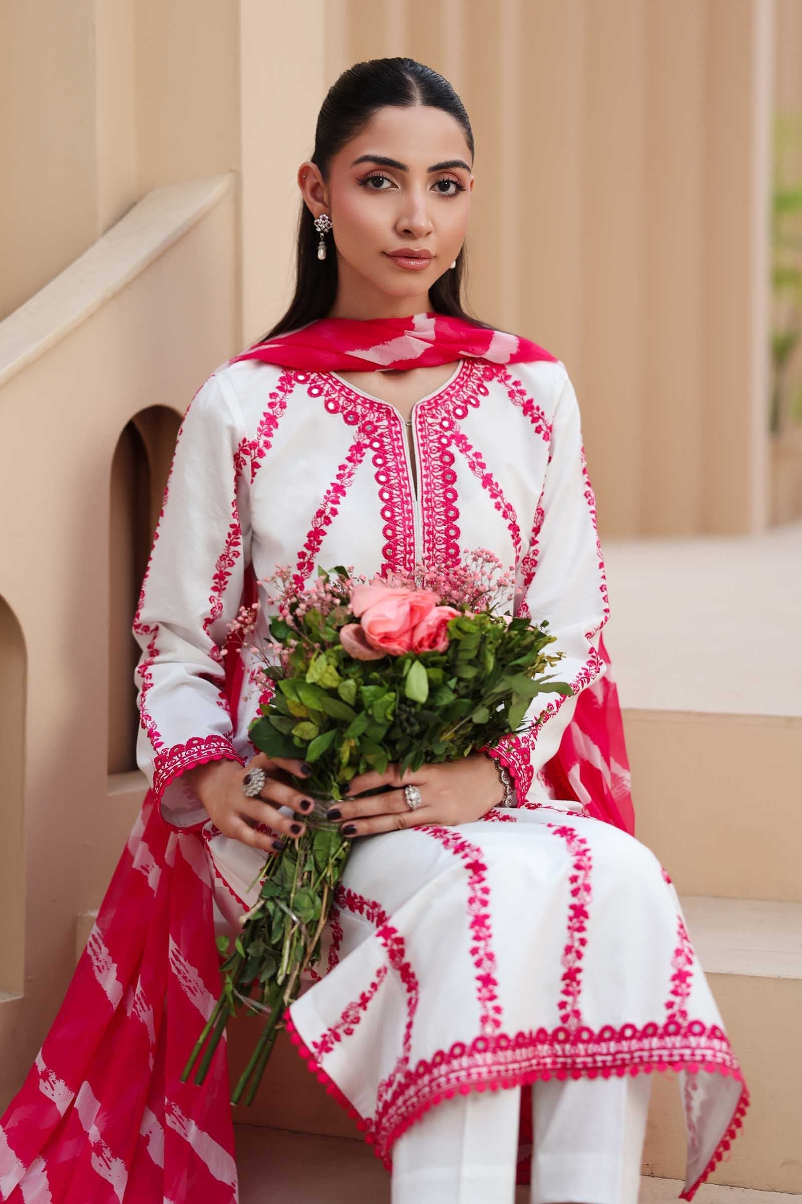 Maria B | Luxury Pret 25 | DW-EA25-60 - Official Maria B stockist in UK - Sakeena London