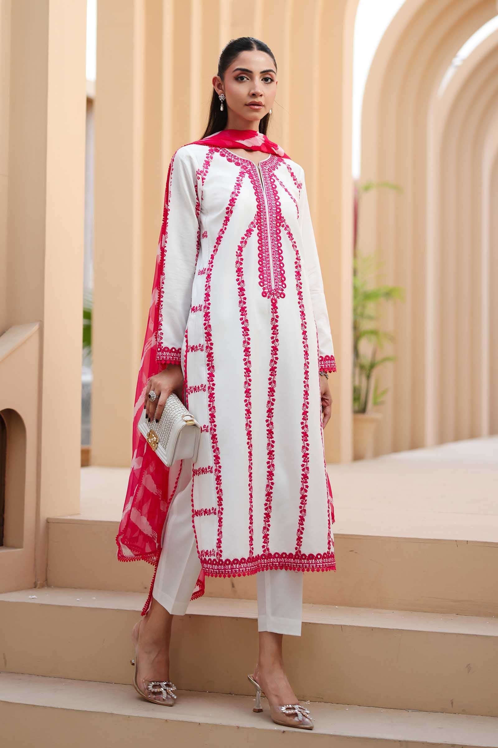 Maria B | Luxury Pret 25 | DW-EA25-60 - Official Maria B stockist in UK - Sakeena London
