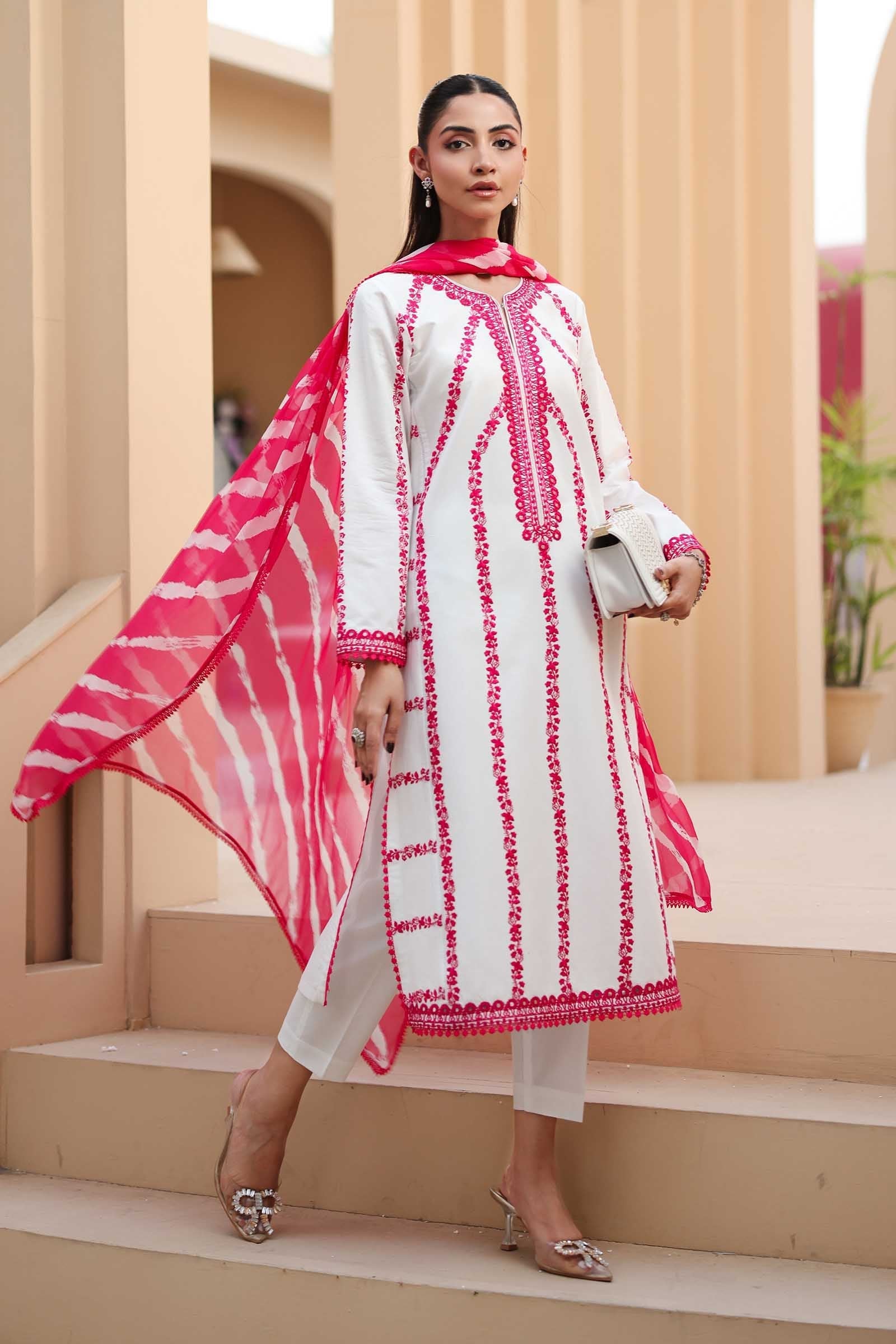 Maria B | Luxury Pret 25 | DW-EA25-60 - Official Maria B stockist in UK - Sakeena London