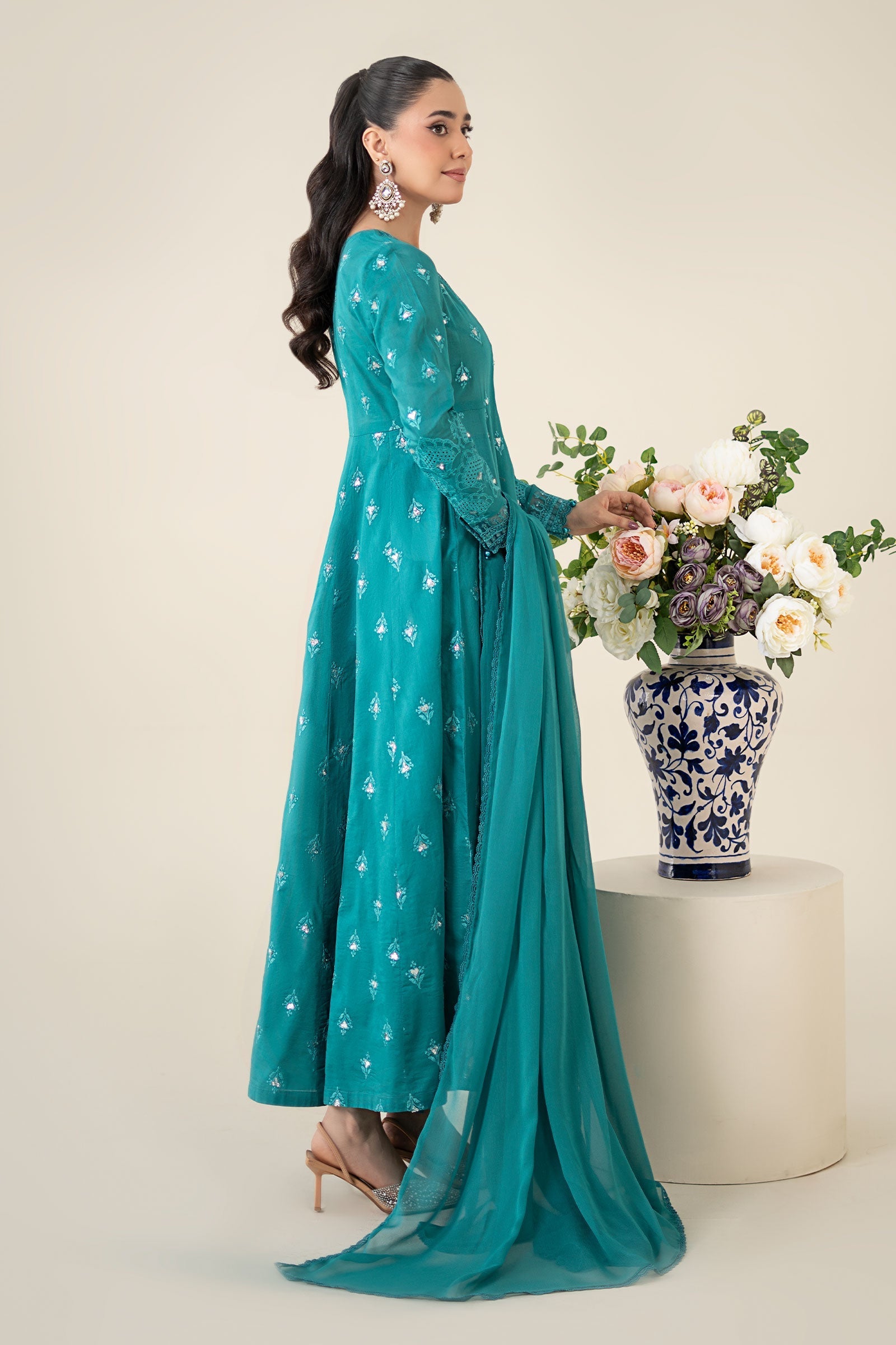 Maria B | Luxury Pret 25 | DW-EA25-61 - Official Maria B stockist in UK - Sakeena London
