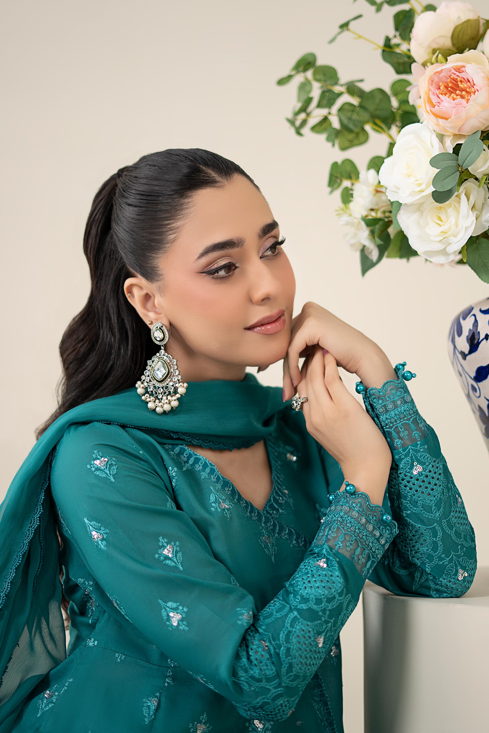 Maria B | Luxury Pret 25 | DW-EA25-61 - Official Maria B stockist in UK - Sakeena London