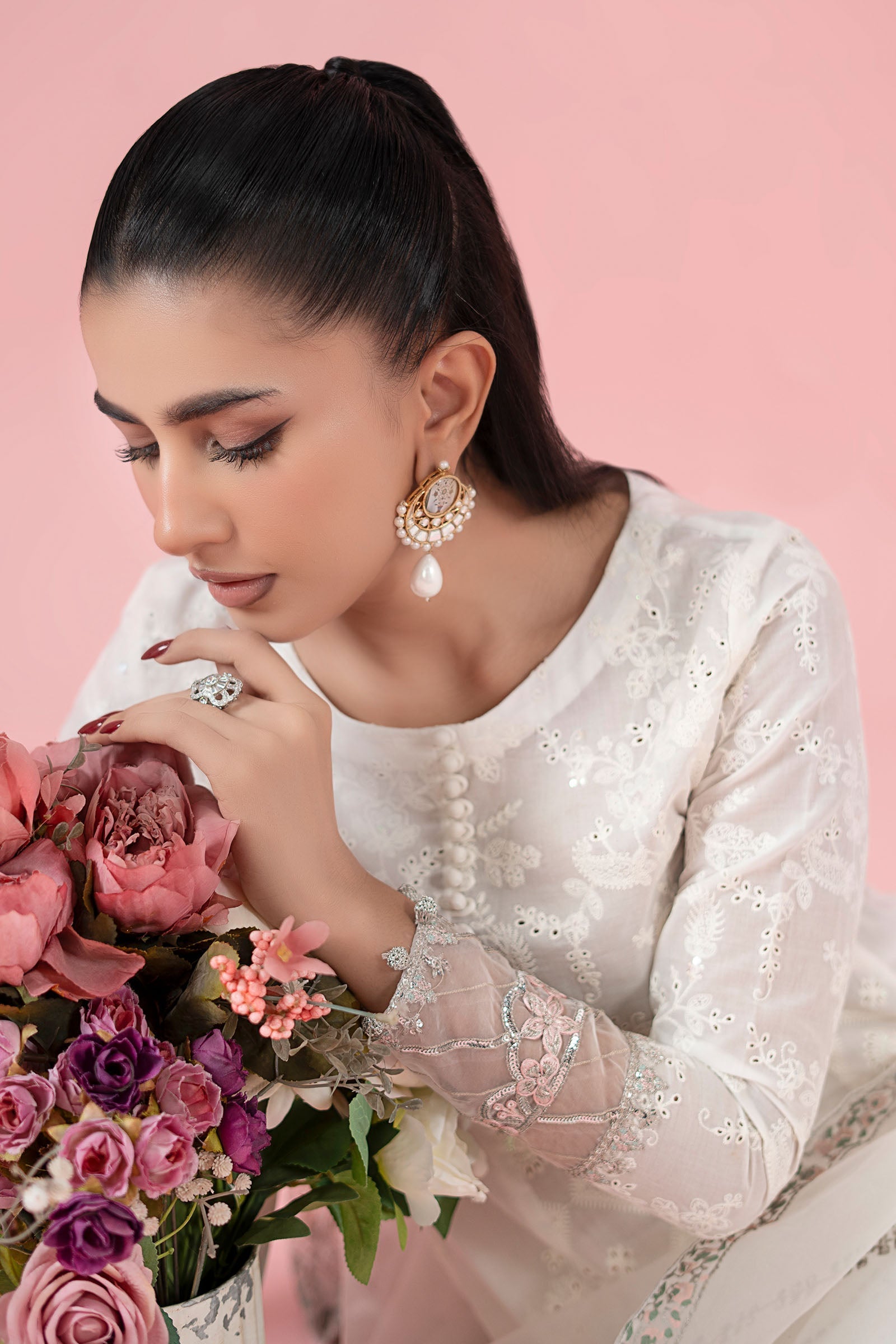 Maria B | Luxury Pret 25 | DW-EA25-65 - Official Maria B stockist in UK - Sakeena London