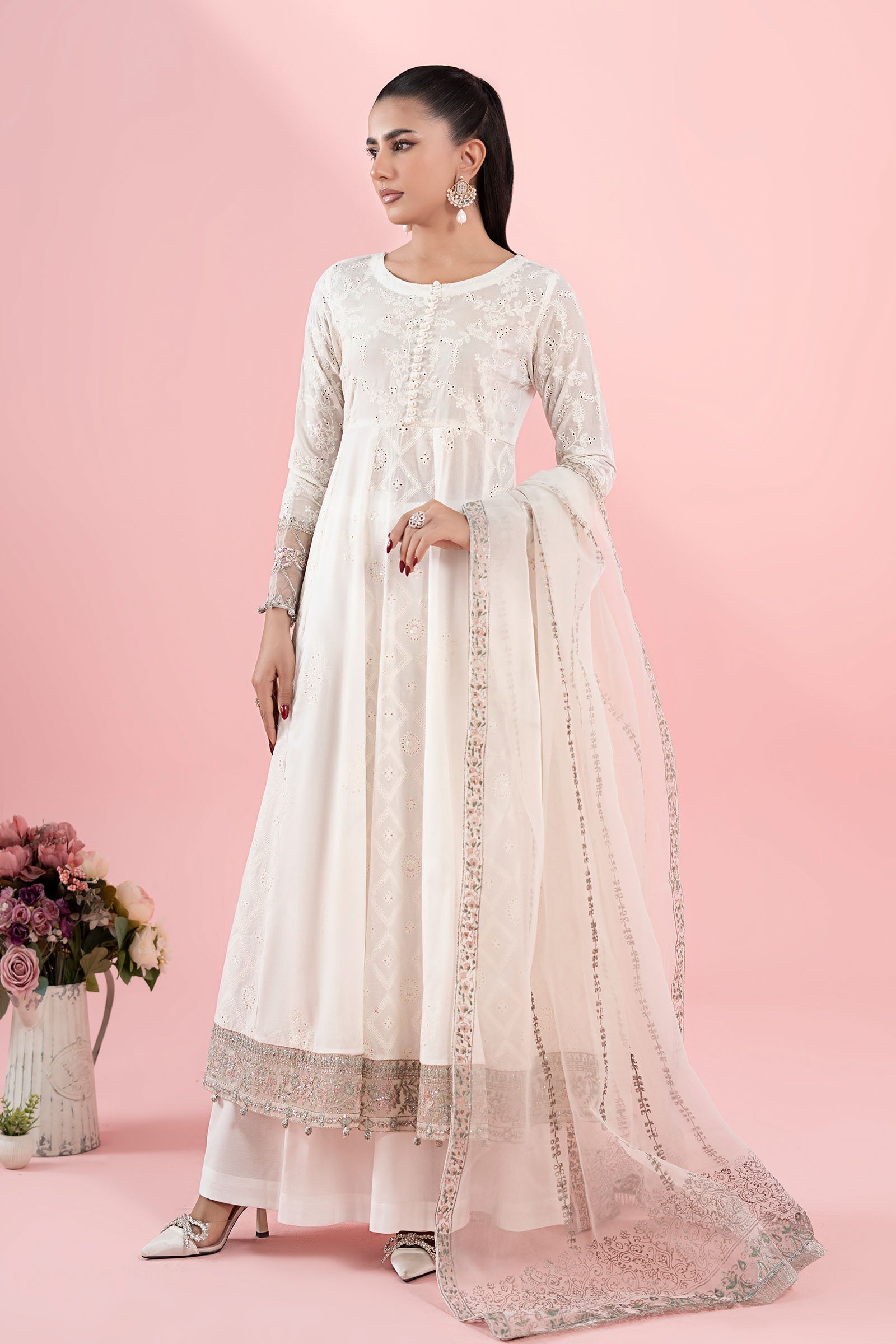 Maria B | Luxury Pret 25 | DW-EA25-65 - Official Maria B stockist in UK - Sakeena London