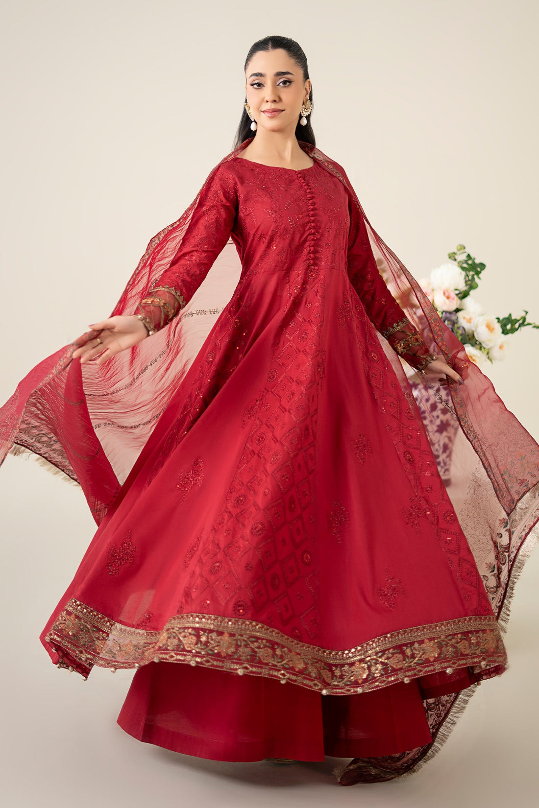 Maria B | Luxury Pret 25 | DW-EA25-65 - Official Maria B stockist in UK - Sakeena London