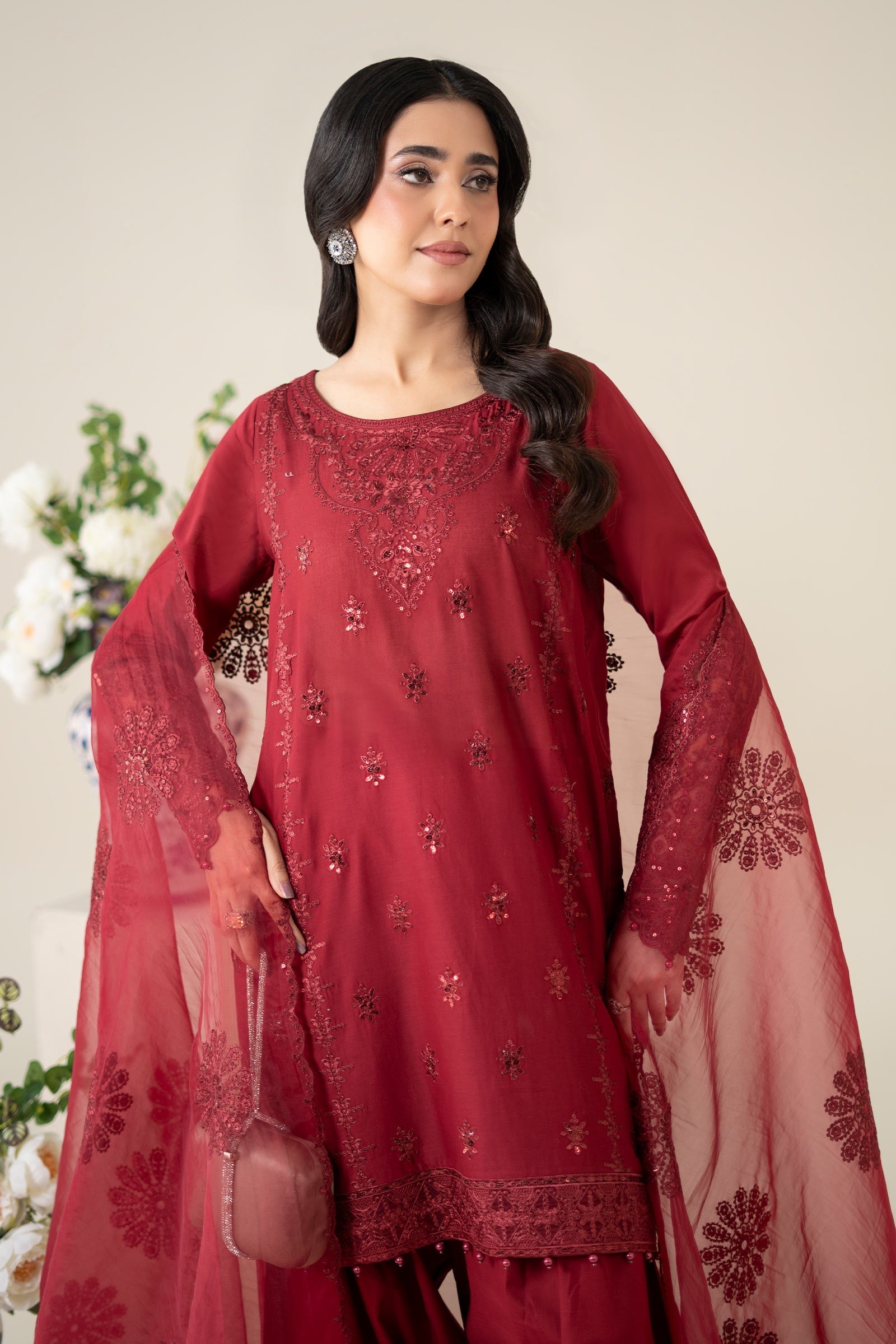 Maria B | Luxury Pret 25 | DW-EA25-68 - Official Maria B stockist in UK - Sakeena London