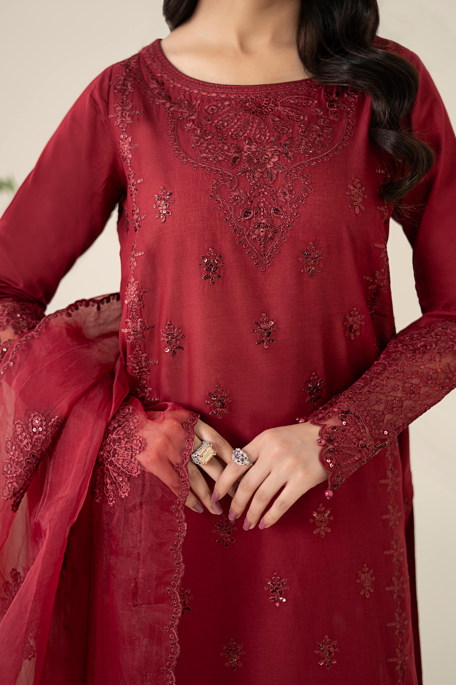 Maria B | Luxury Pret 25 | DW-EA25-68 - Official Maria B stockist in UK - Sakeena London